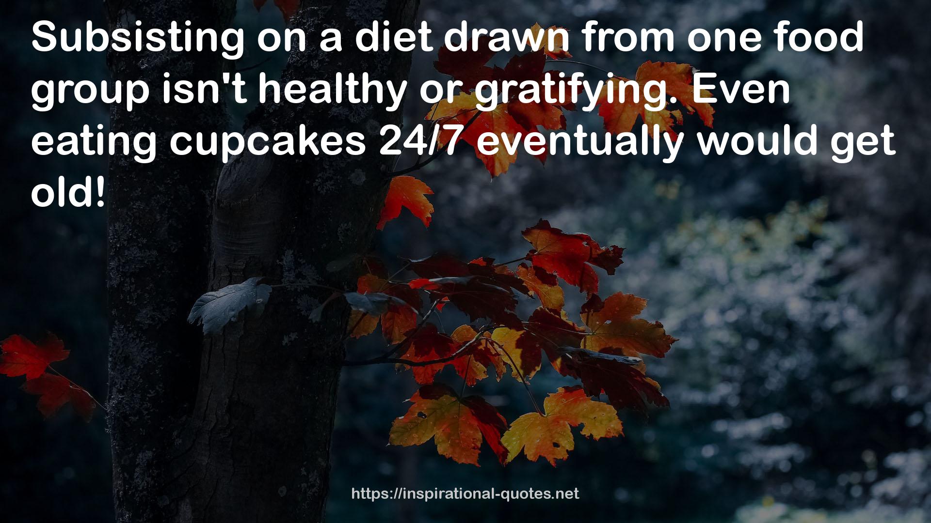 one food group  QUOTES