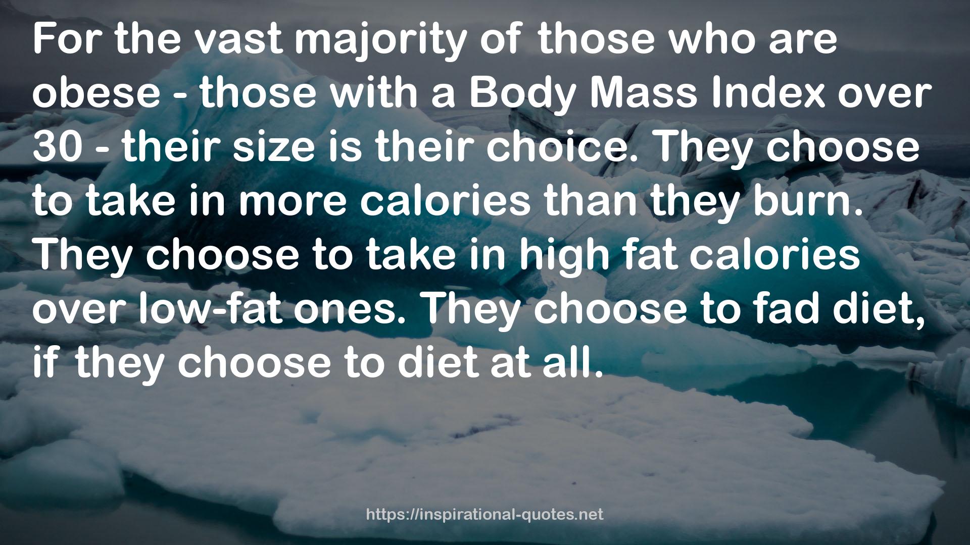 a Body Mass Index  QUOTES