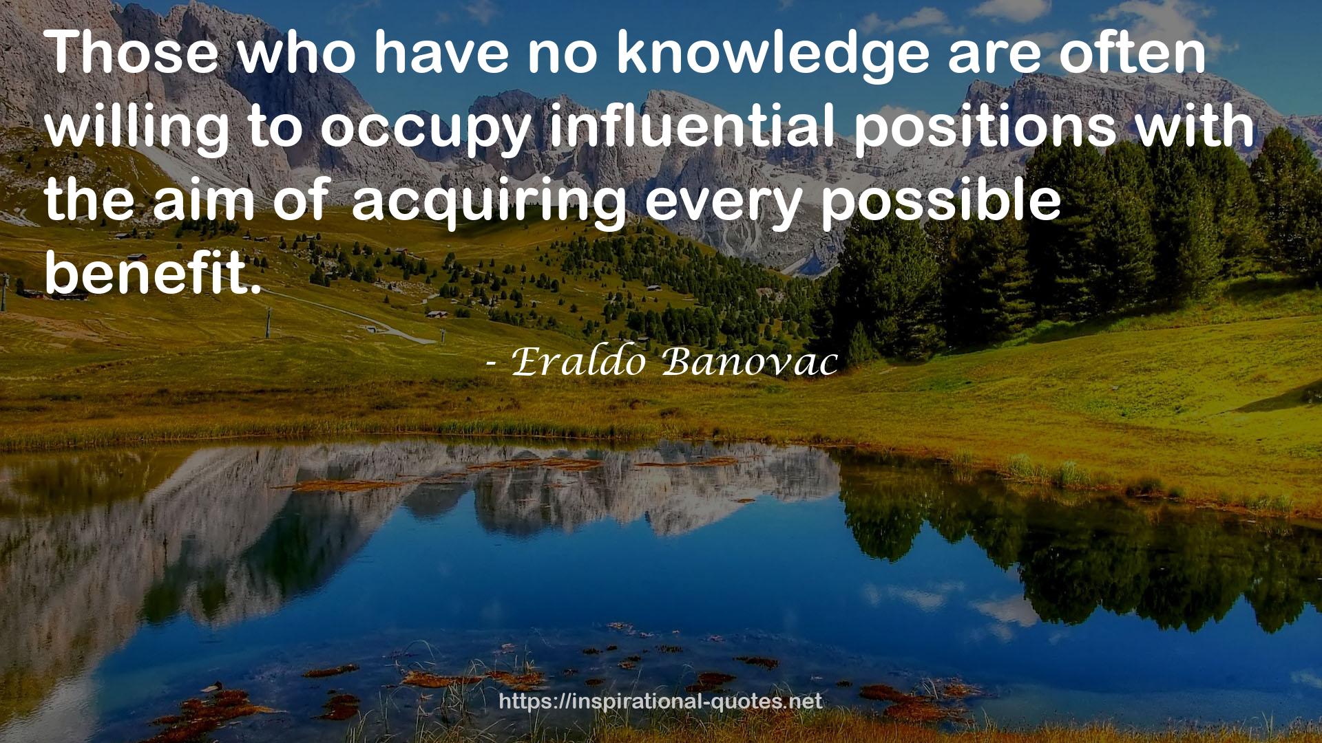 influential positions  QUOTES