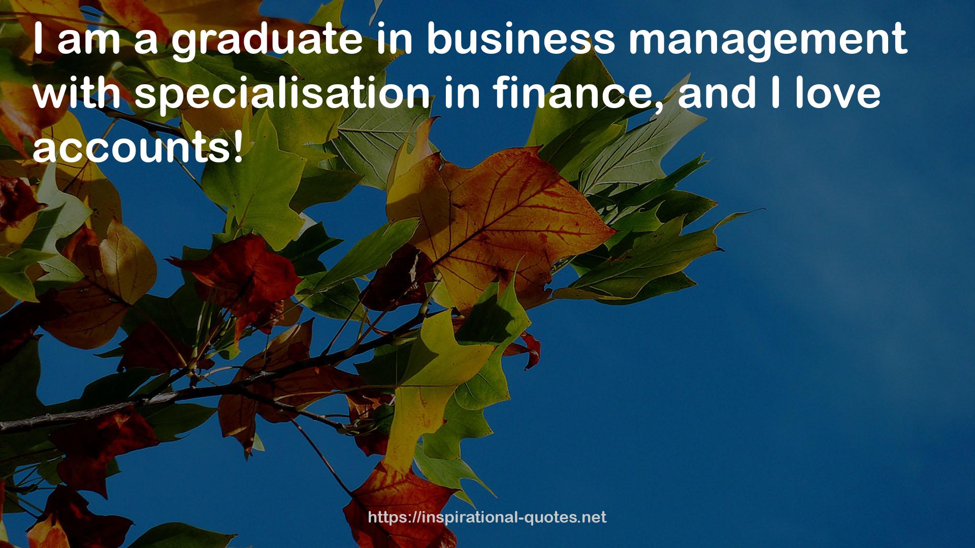 business management  QUOTES