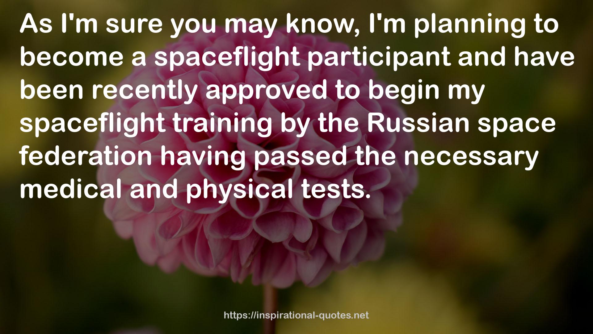 the Russian space federation  QUOTES