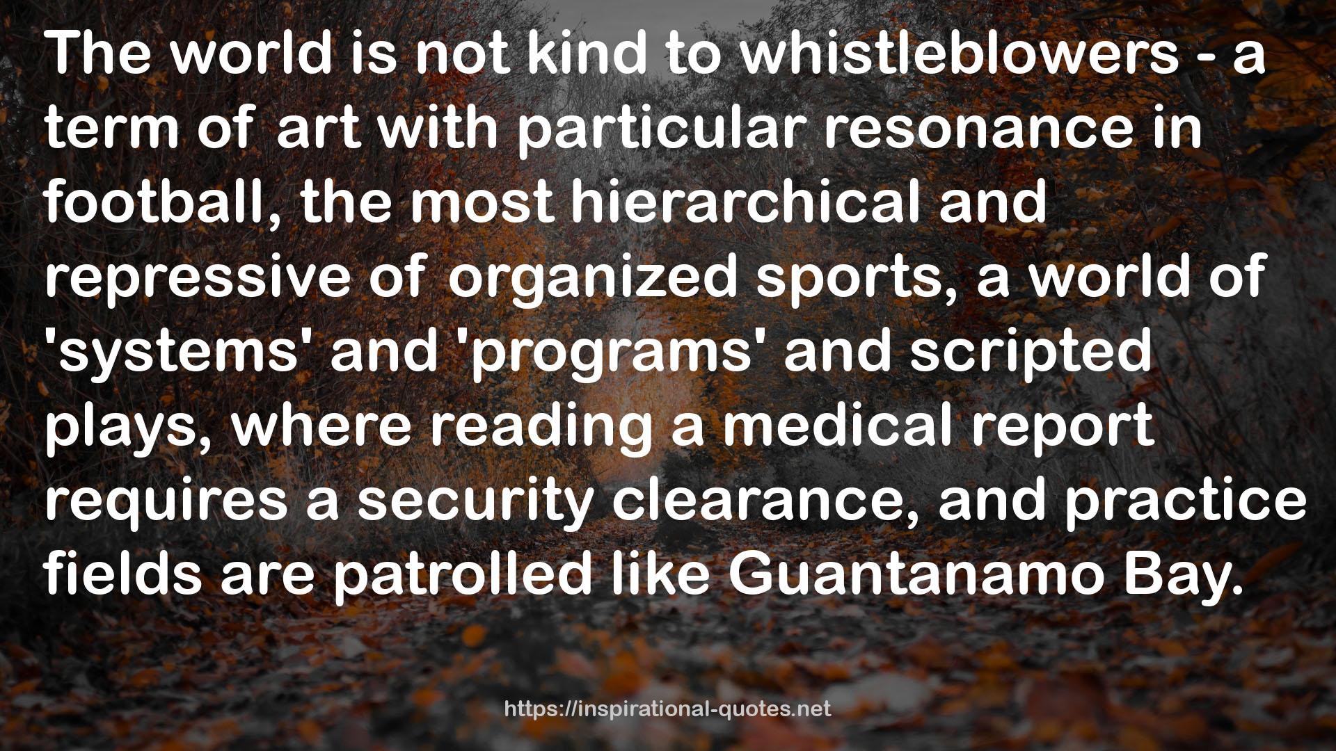 whistleblowers  QUOTES