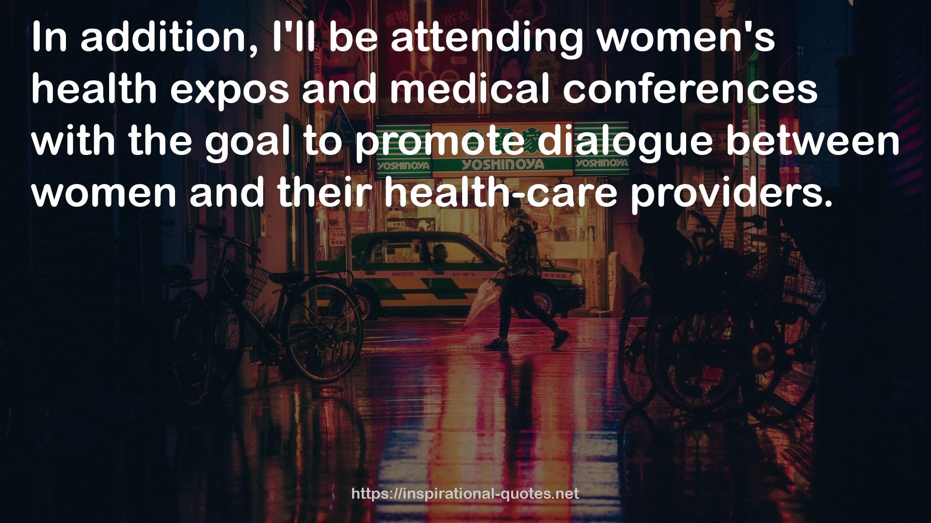 medical conferences  QUOTES