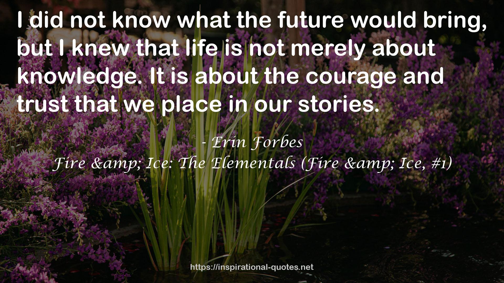 Erin Forbes QUOTES