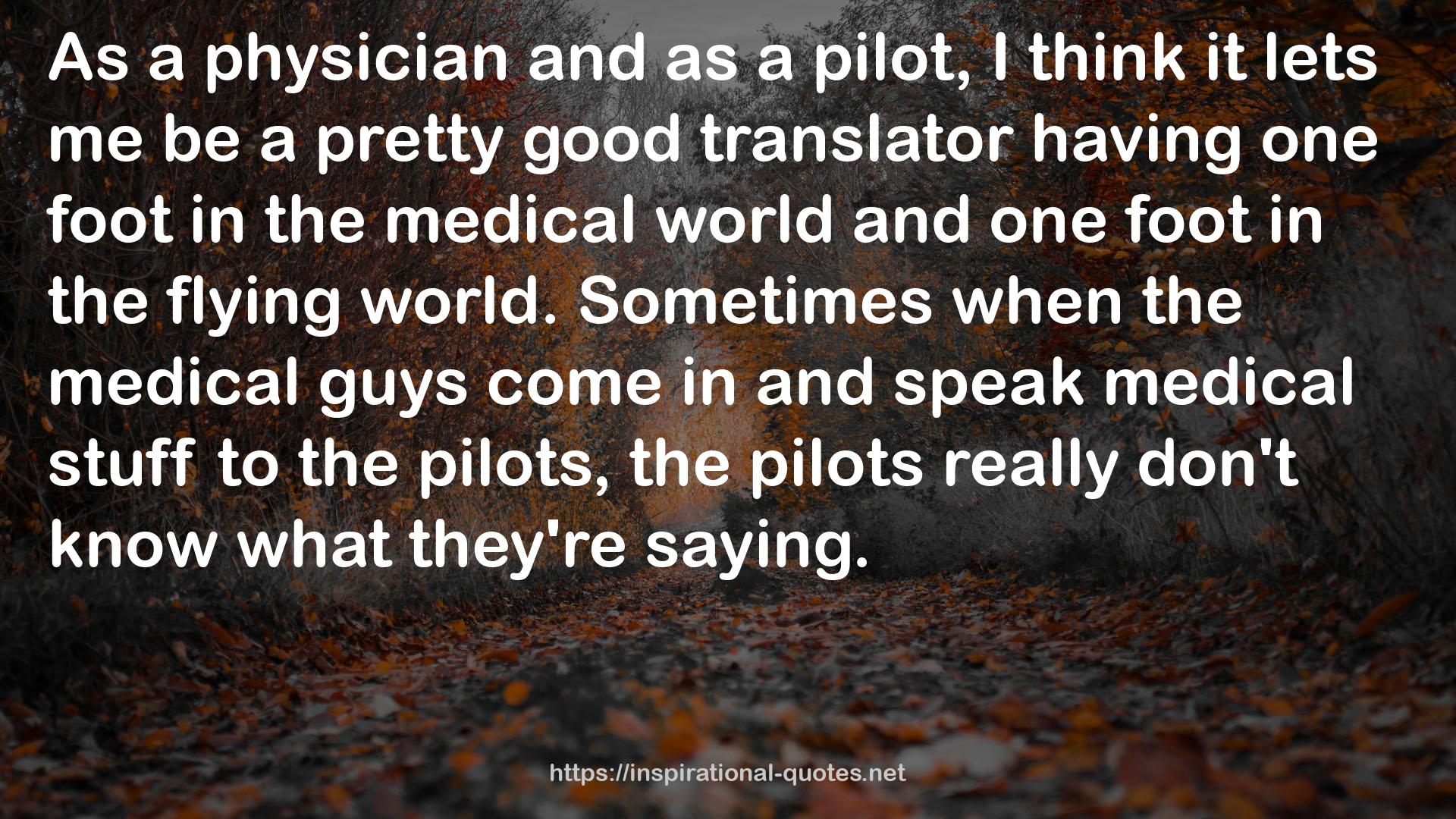 a pretty good translator  QUOTES