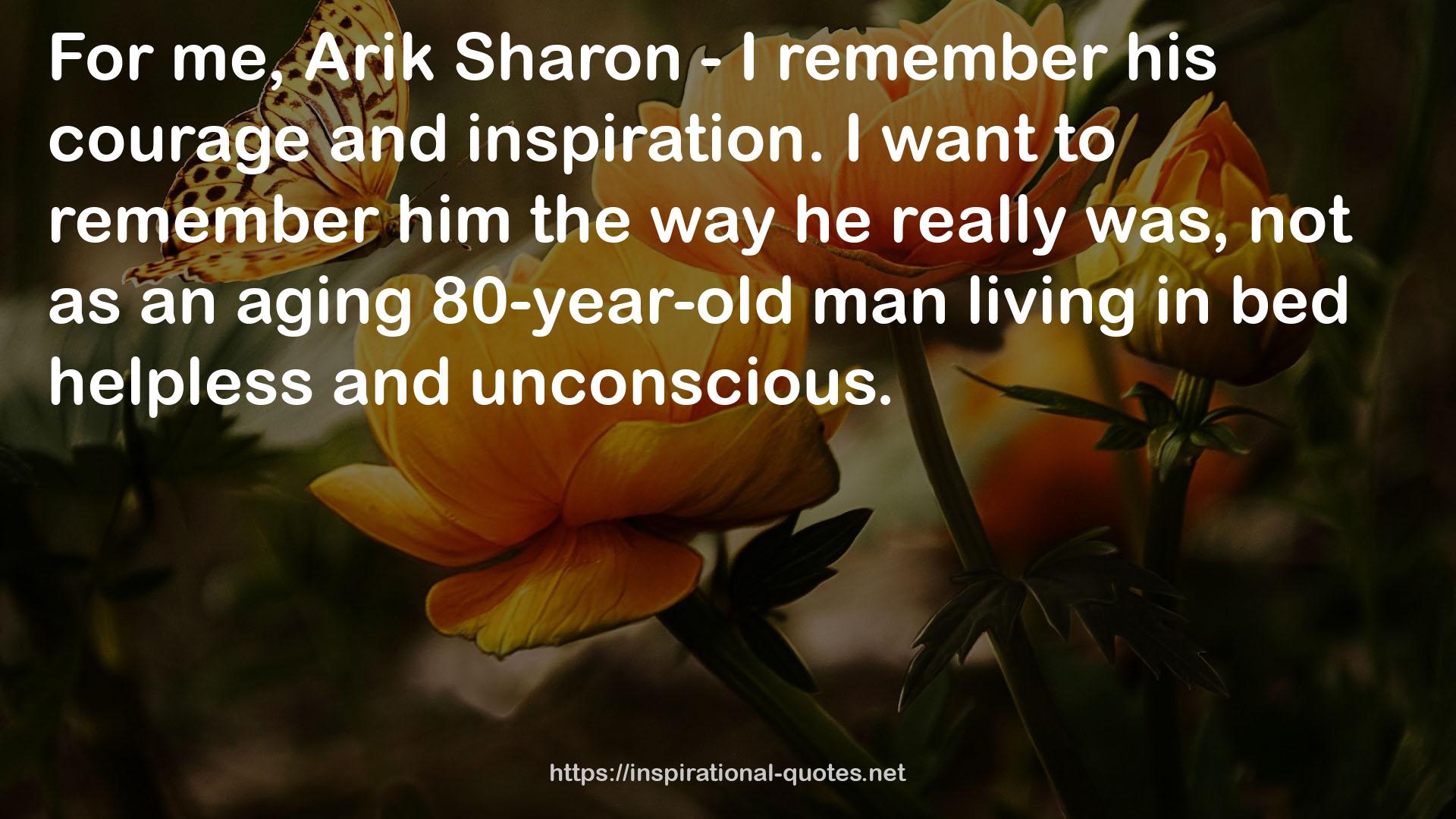 Arik Sharon  QUOTES