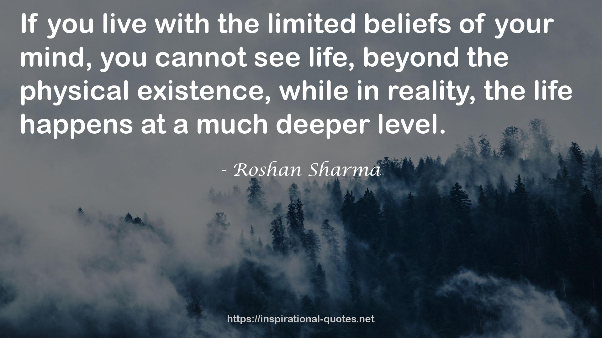 the limited beliefs  QUOTES