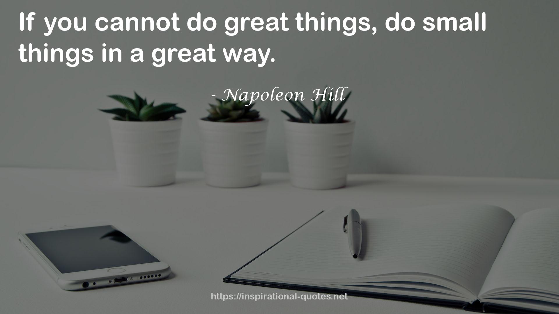 Napoleon Hill QUOTES