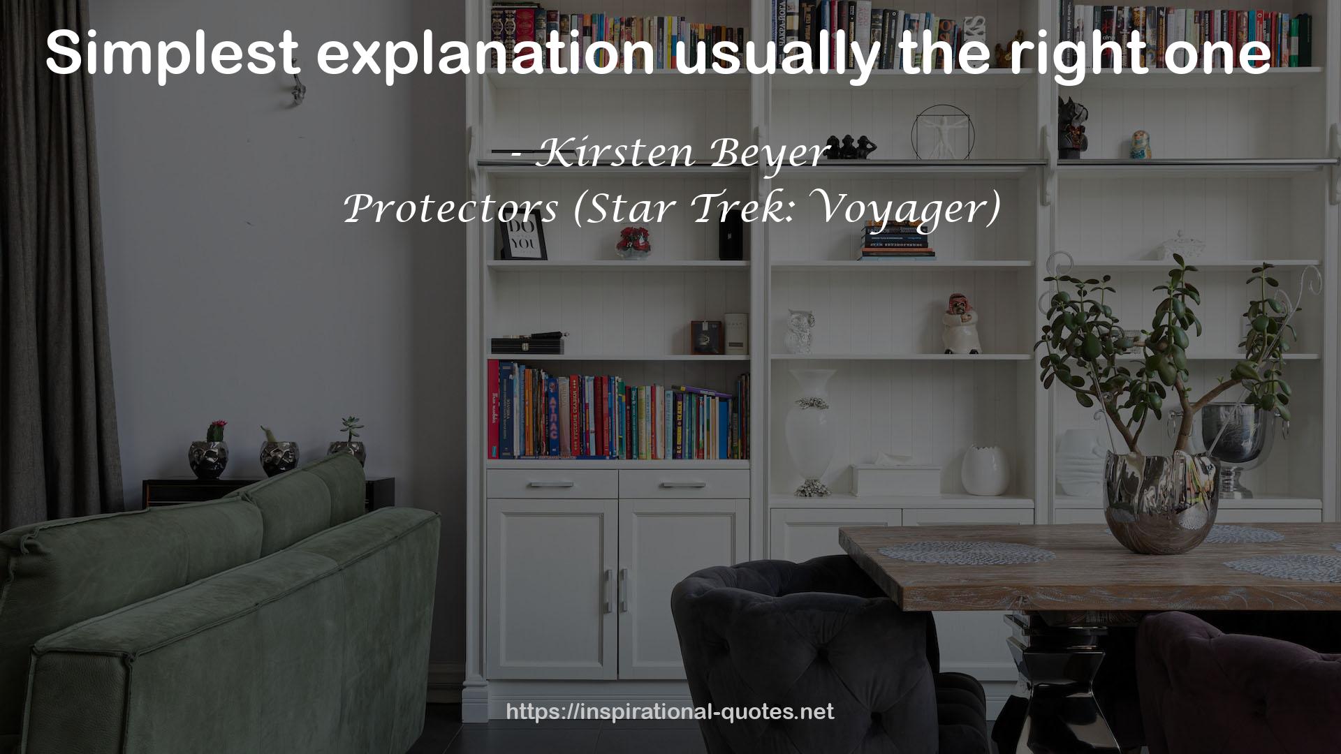 Kirsten Beyer QUOTES