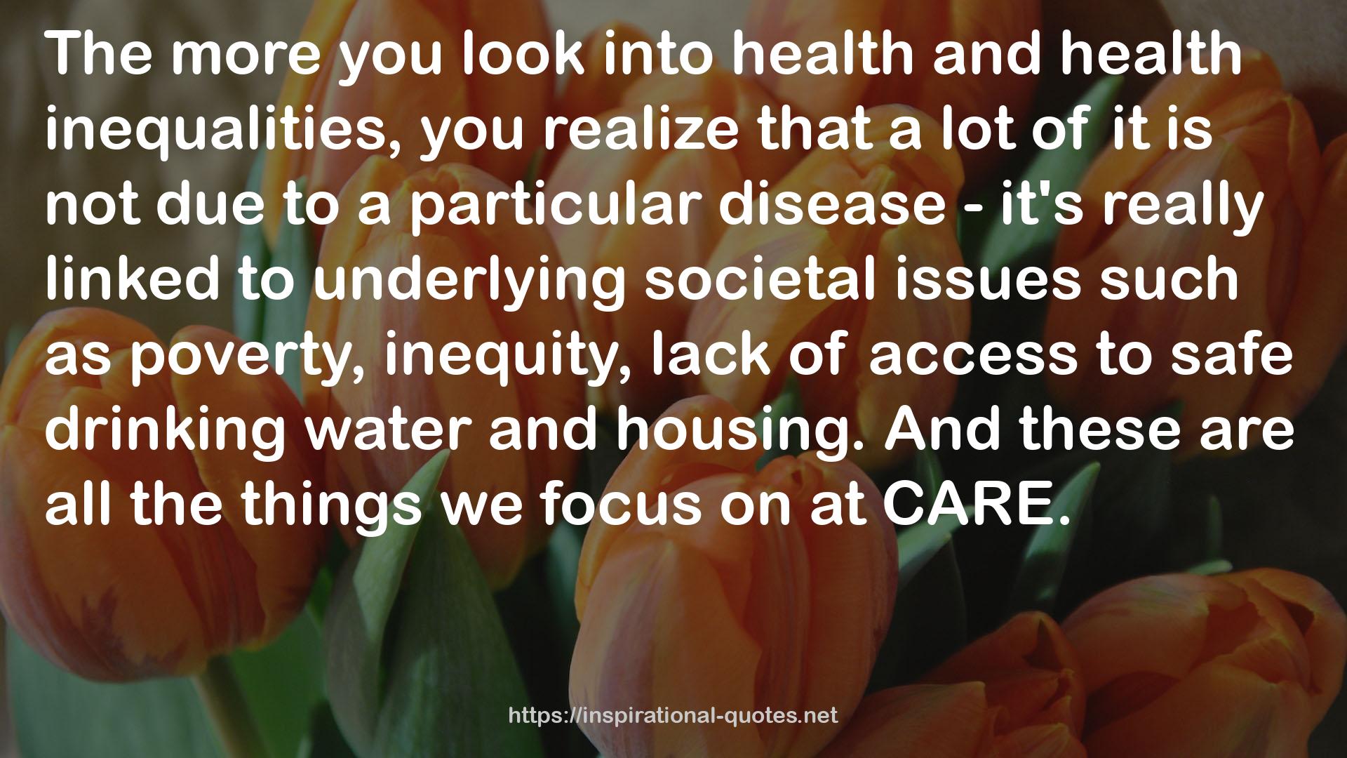 underlying societal issues  QUOTES