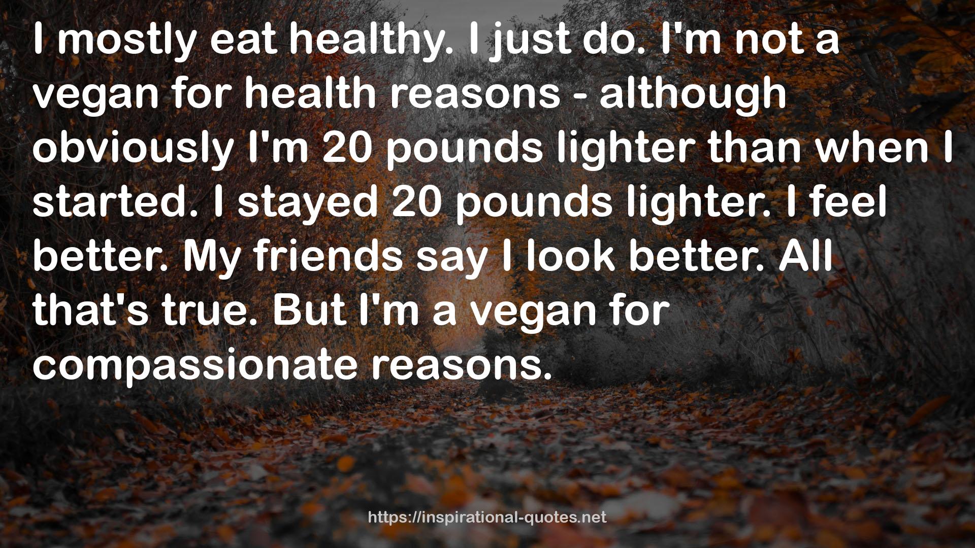 health reasons  QUOTES