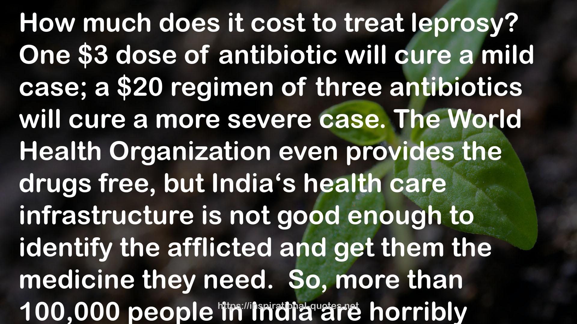 antibiotics  QUOTES