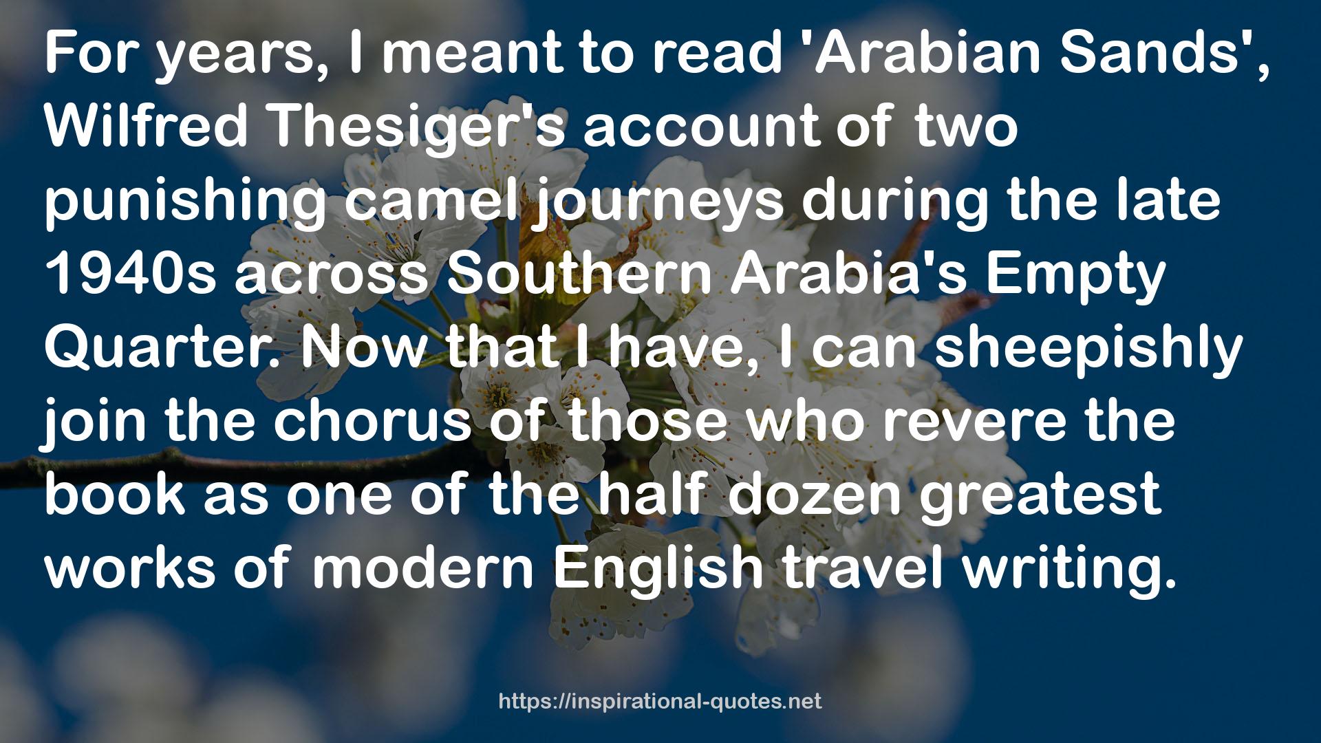 Southern Arabia's  QUOTES