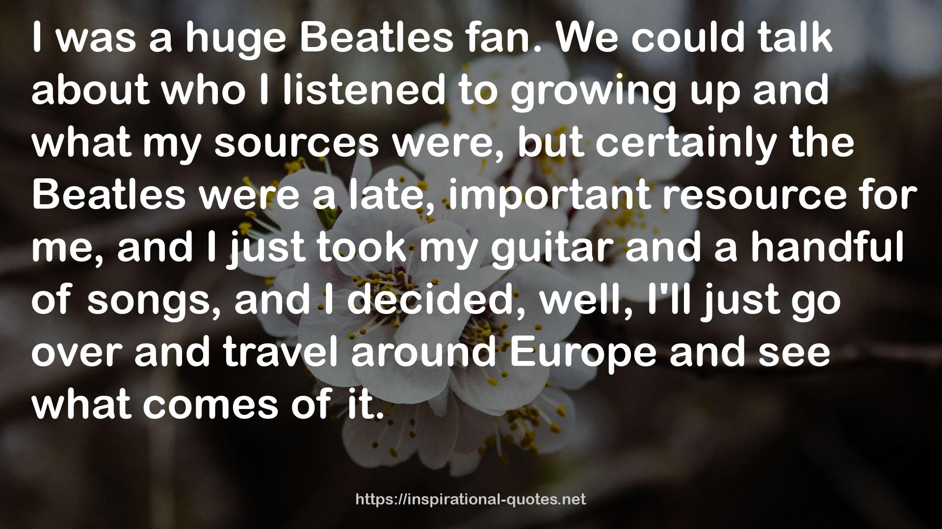 the Beatles  QUOTES