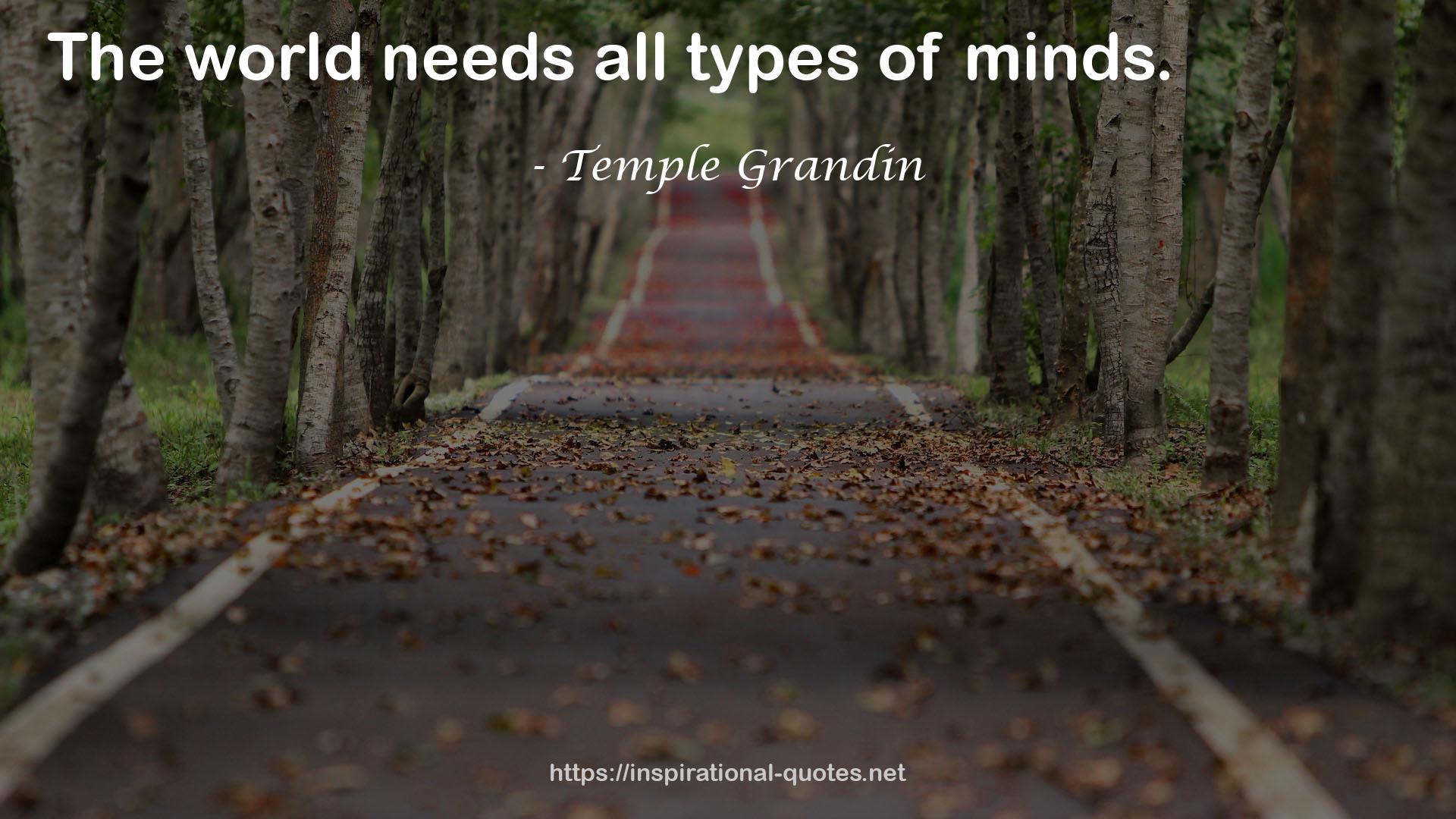 Temple Grandin QUOTES