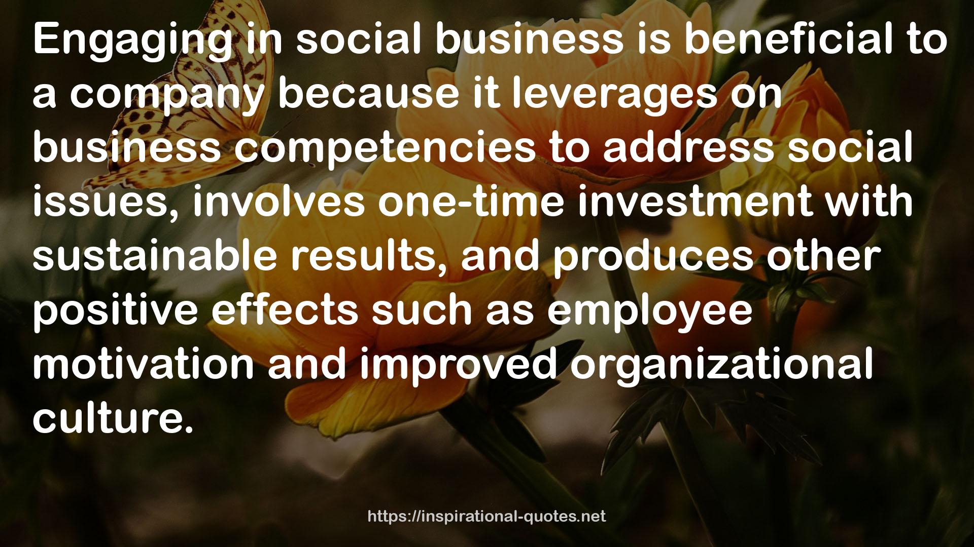 social business  QUOTES