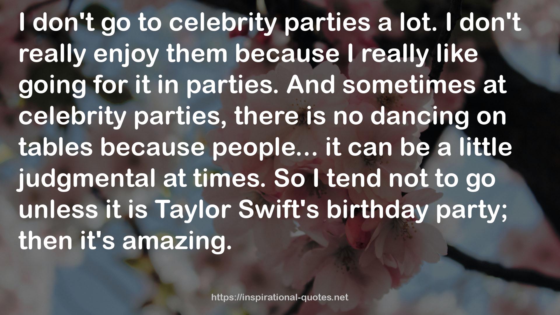 Taylor Swift's  QUOTES