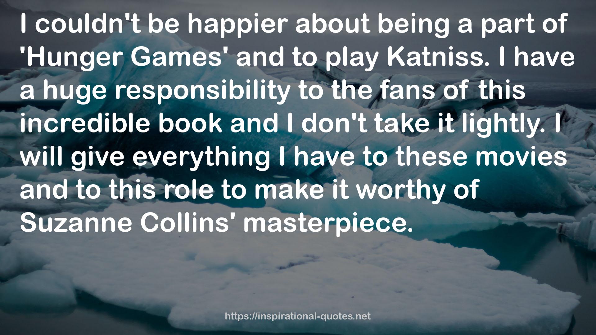 Suzanne Collins'  QUOTES