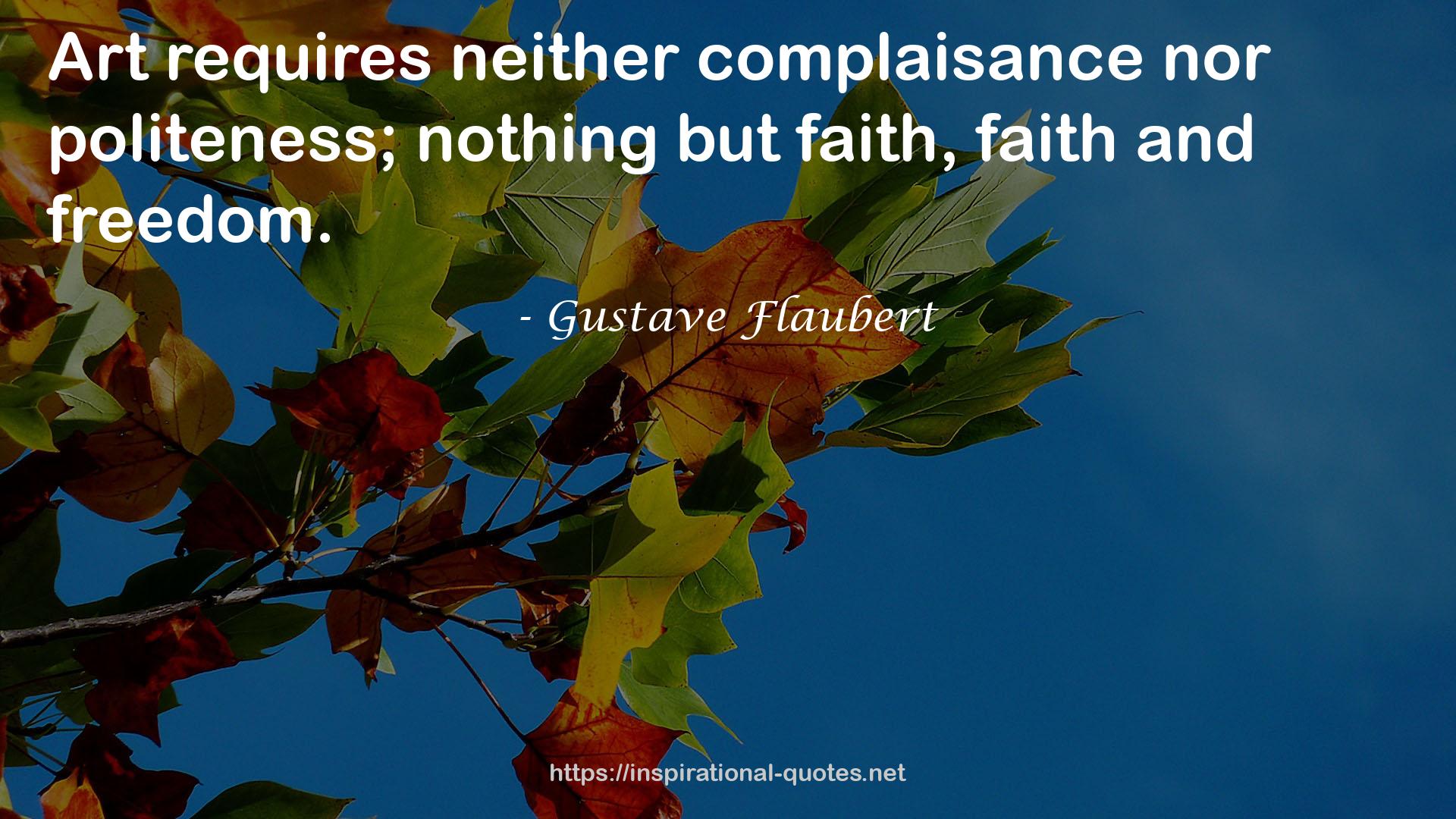 neither complaisance  QUOTES