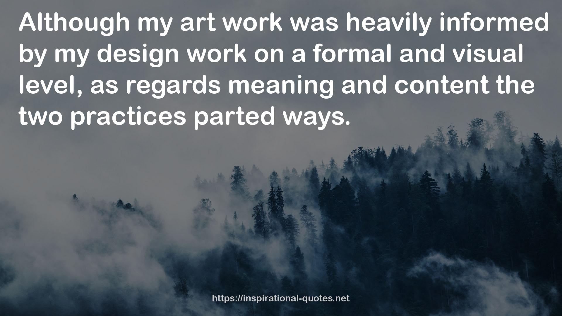 design work  QUOTES