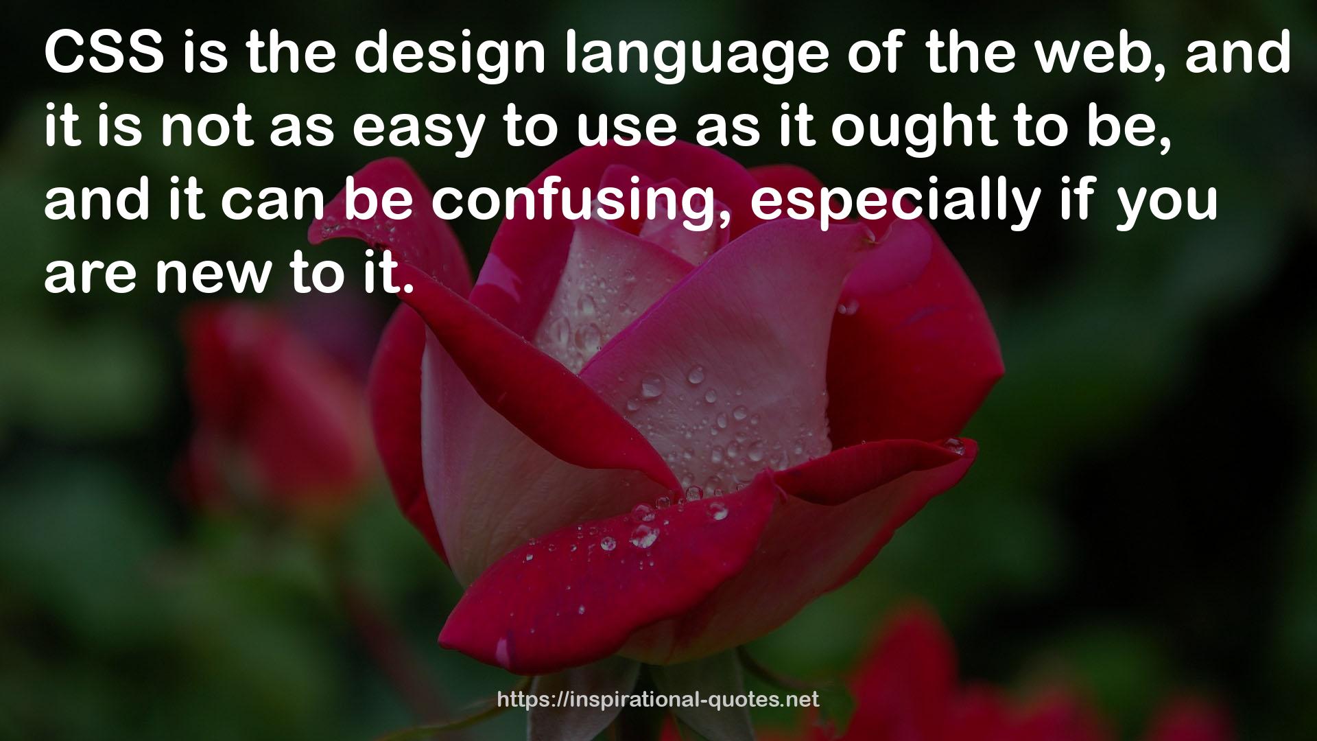 the design language  QUOTES