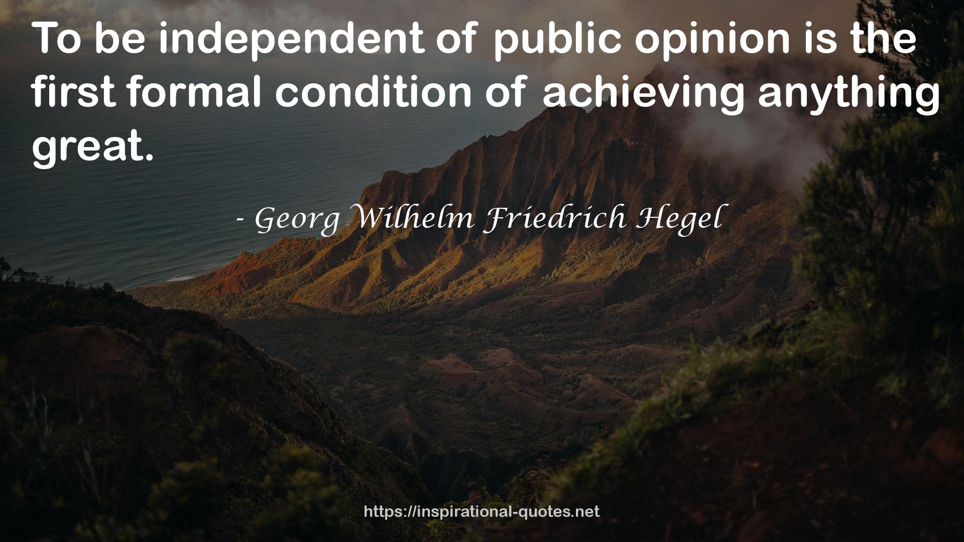 Public opinion  QUOTES