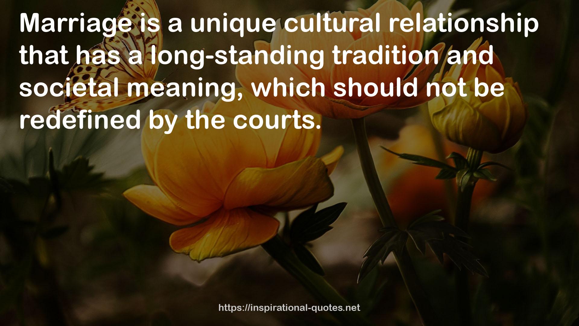 a unique cultural relationship  QUOTES