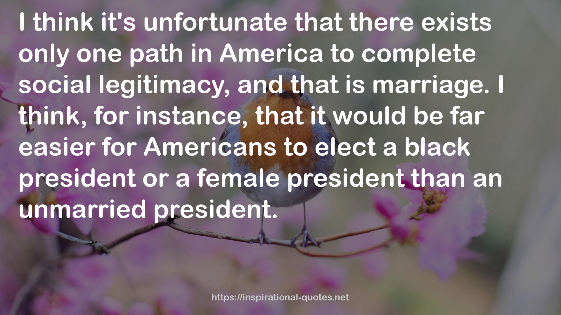 a black president  QUOTES