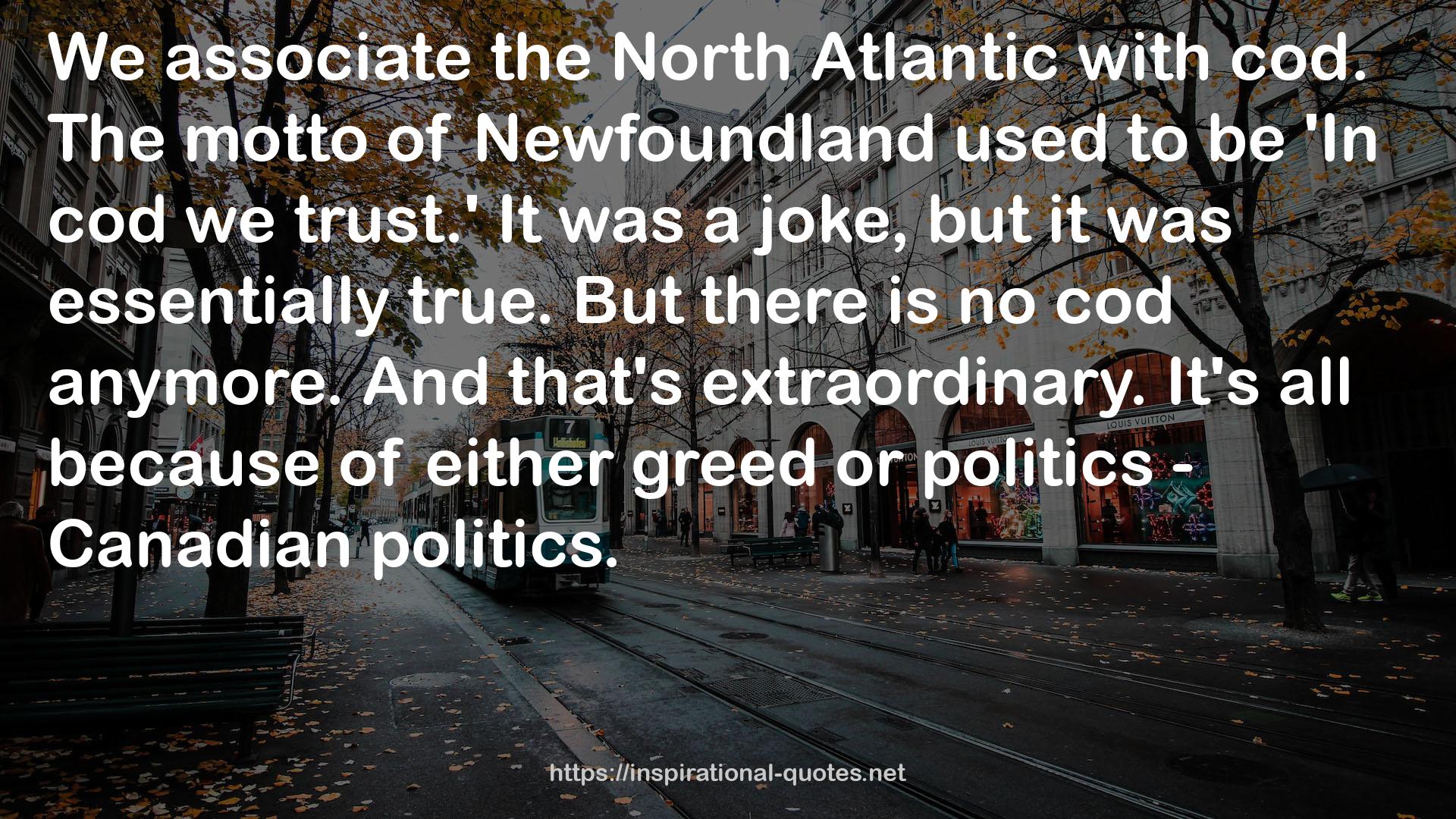 the North Atlantic  QUOTES