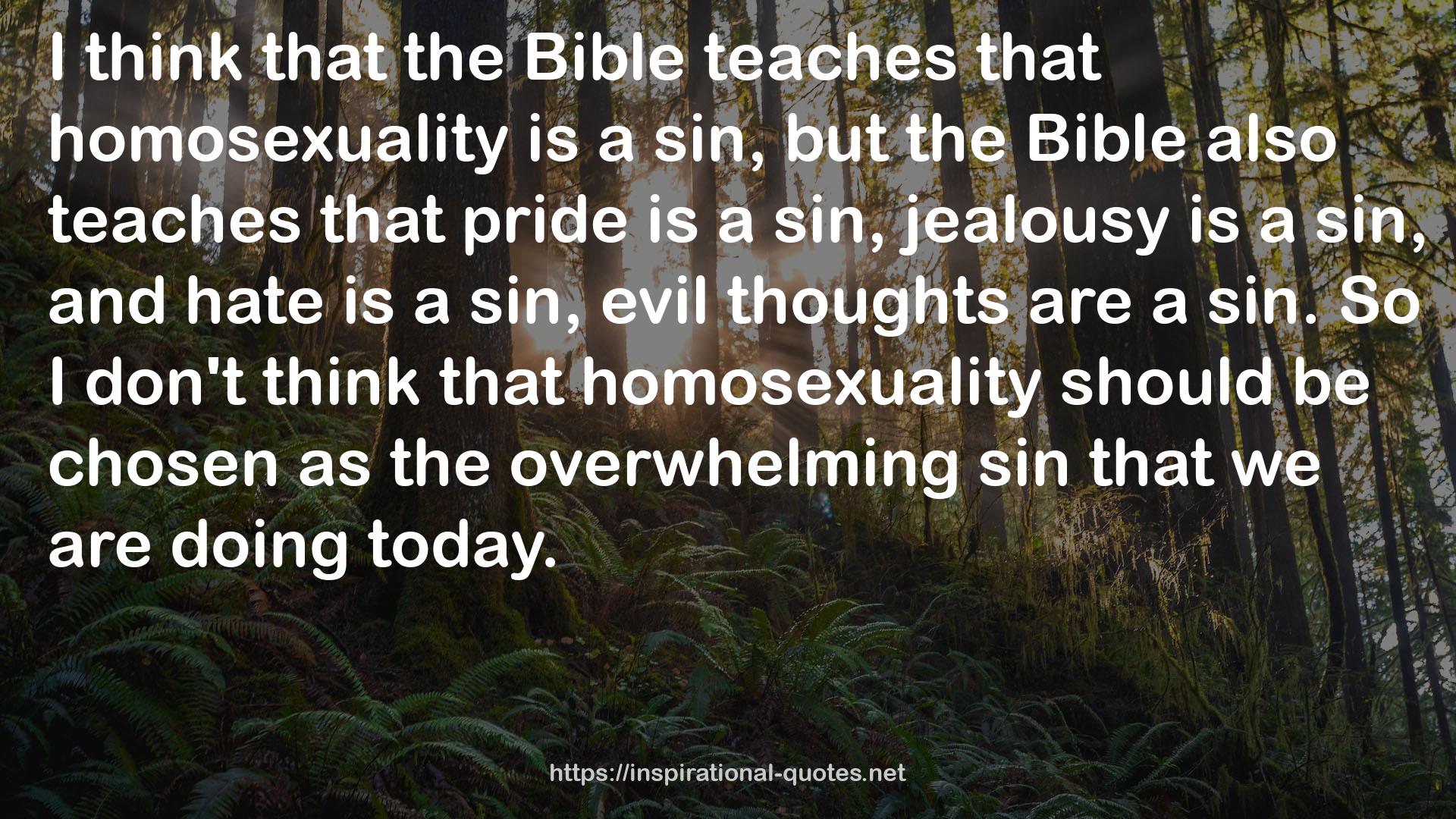 homosexuality  QUOTES