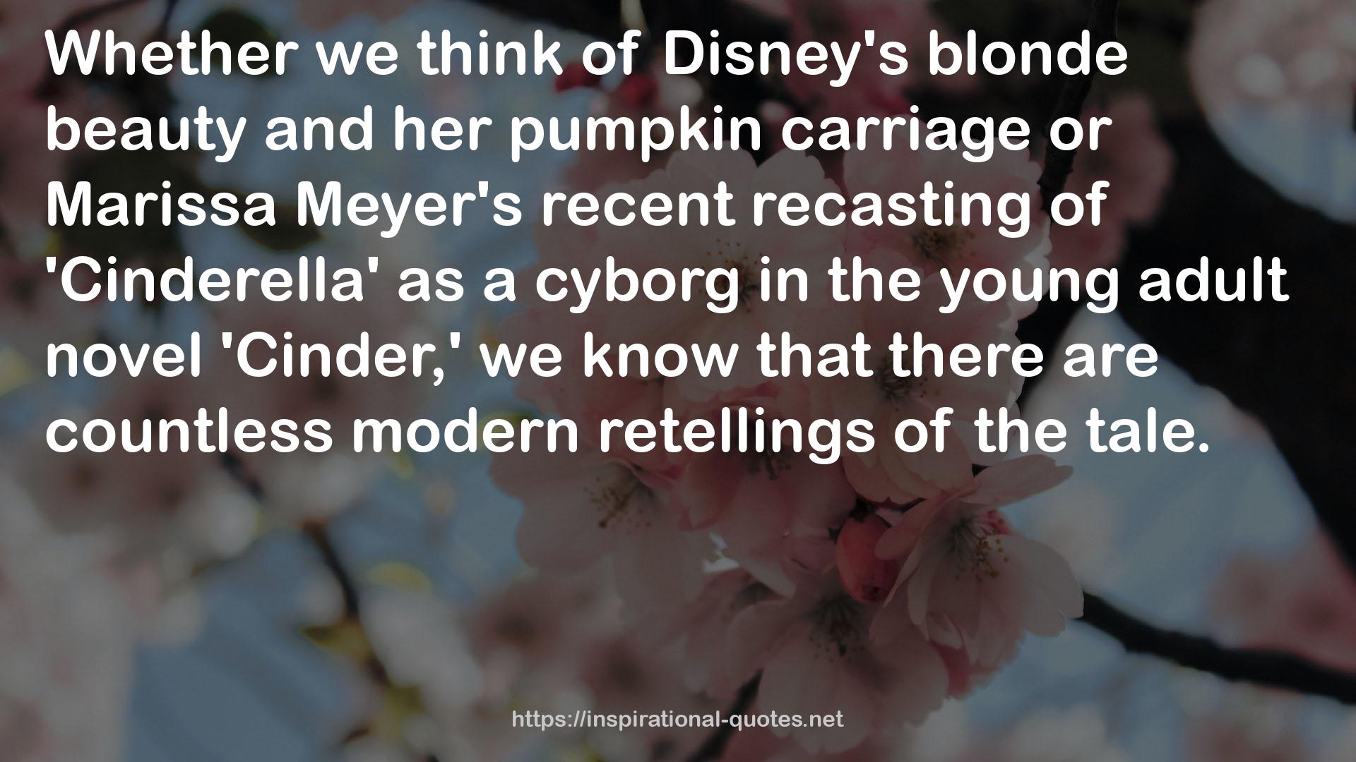 her pumpkin carriage  QUOTES