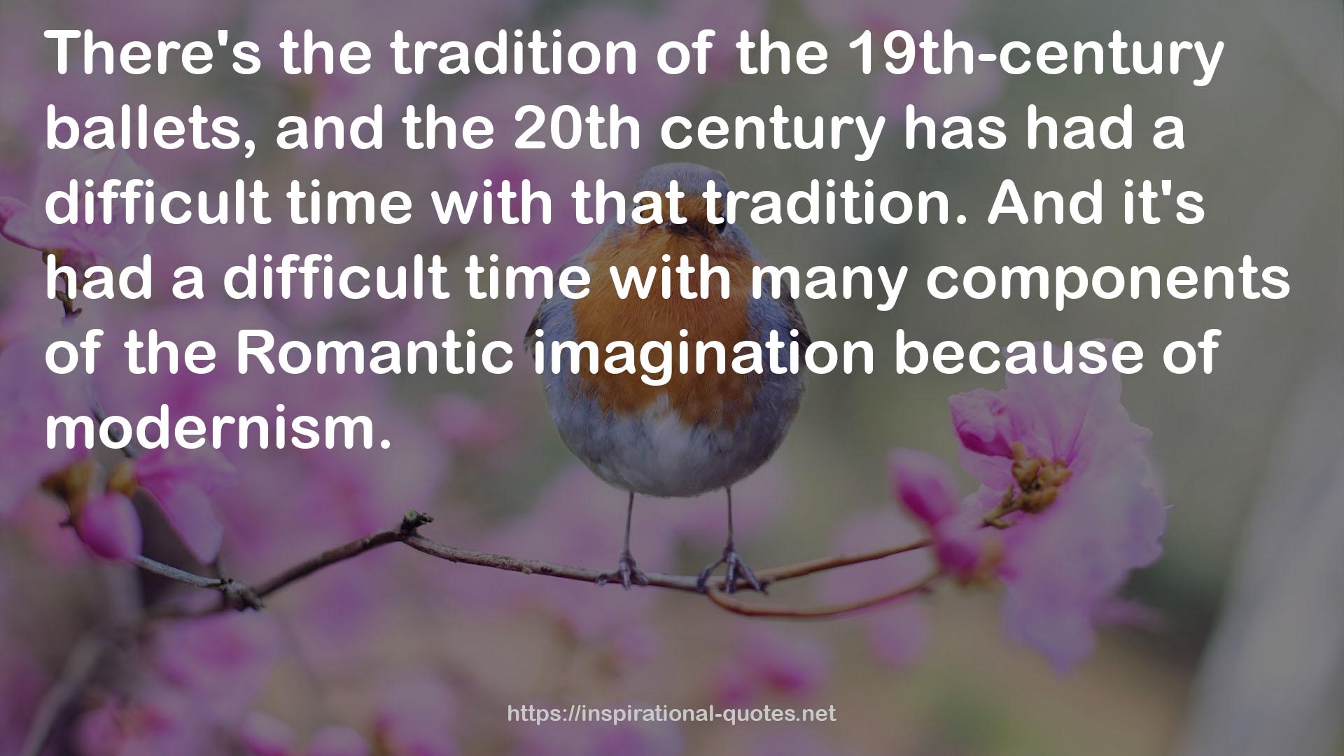 the Romantic imagination  QUOTES