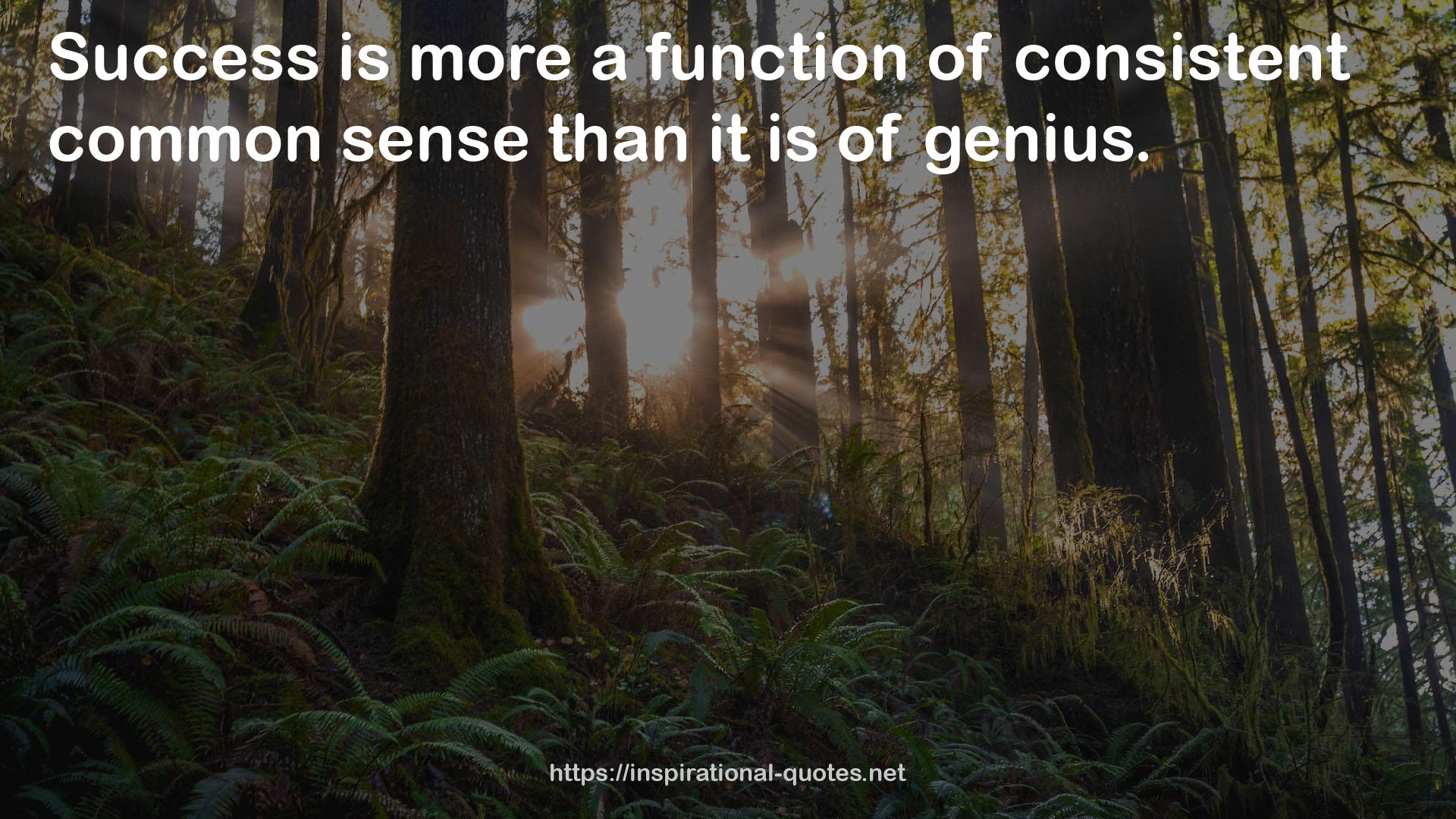 consistent common sense  QUOTES