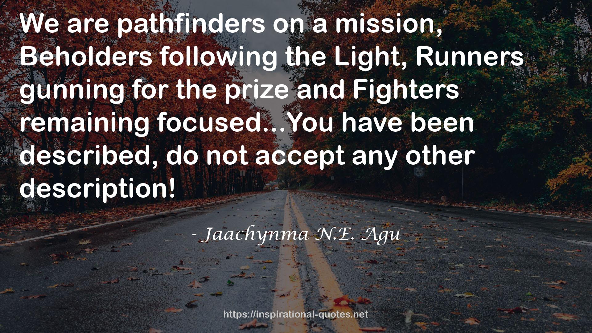 pathfinders  QUOTES