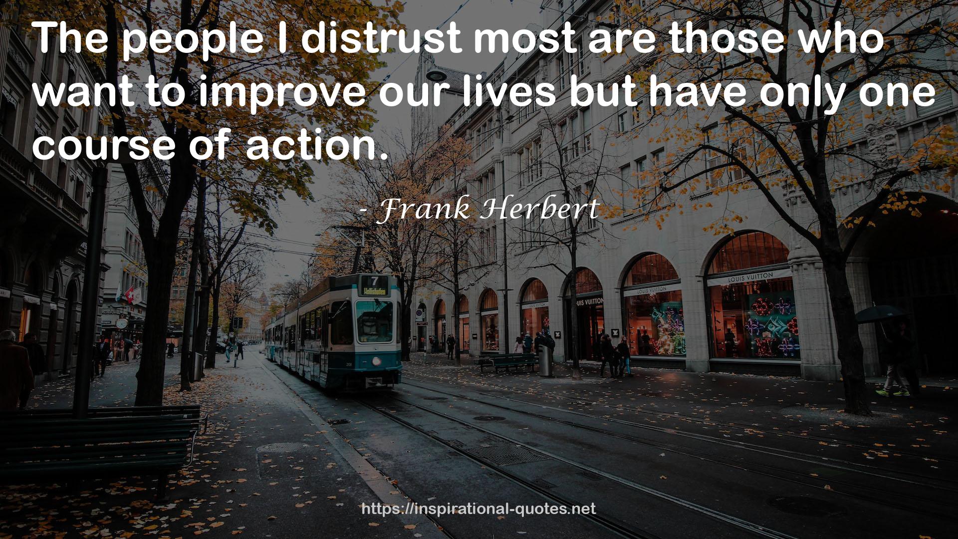 distrust  QUOTES