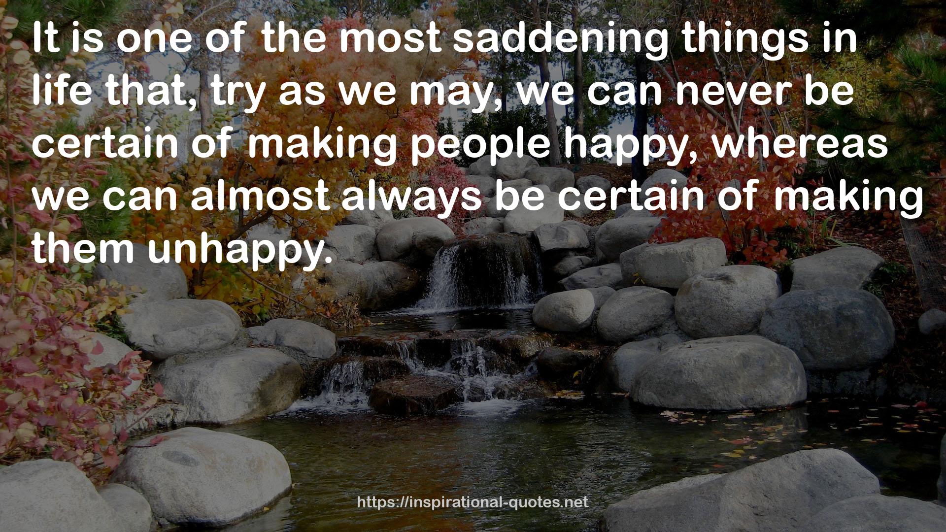 the most saddening things  QUOTES