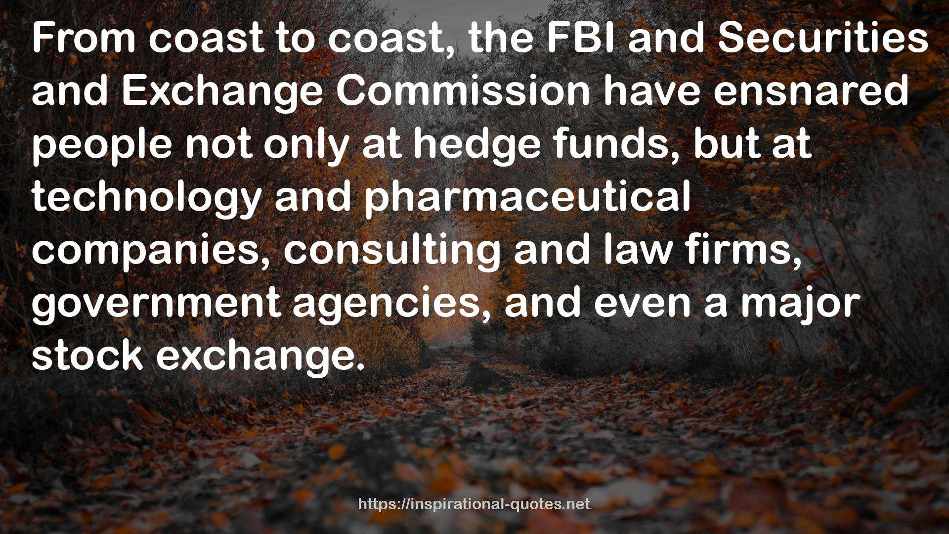 Securities and Exchange Commission  QUOTES