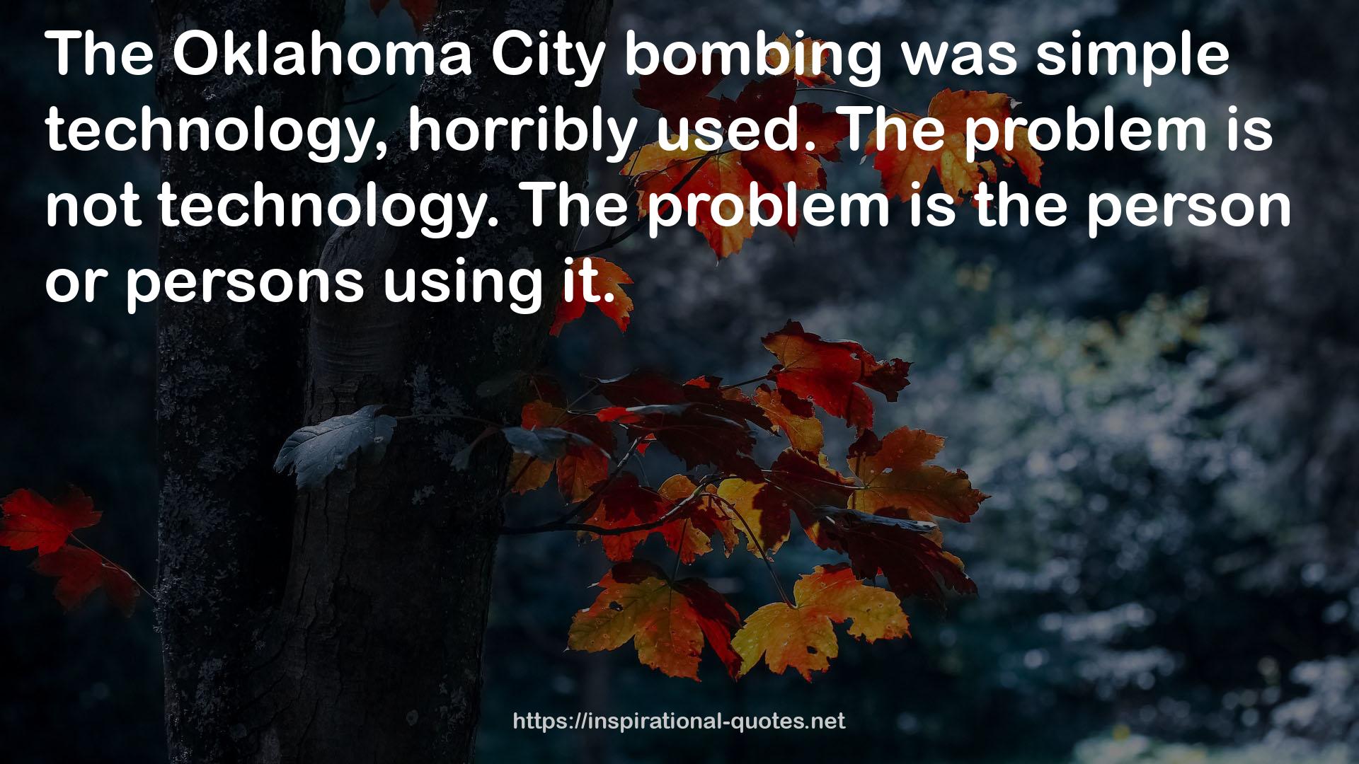 bombing  QUOTES