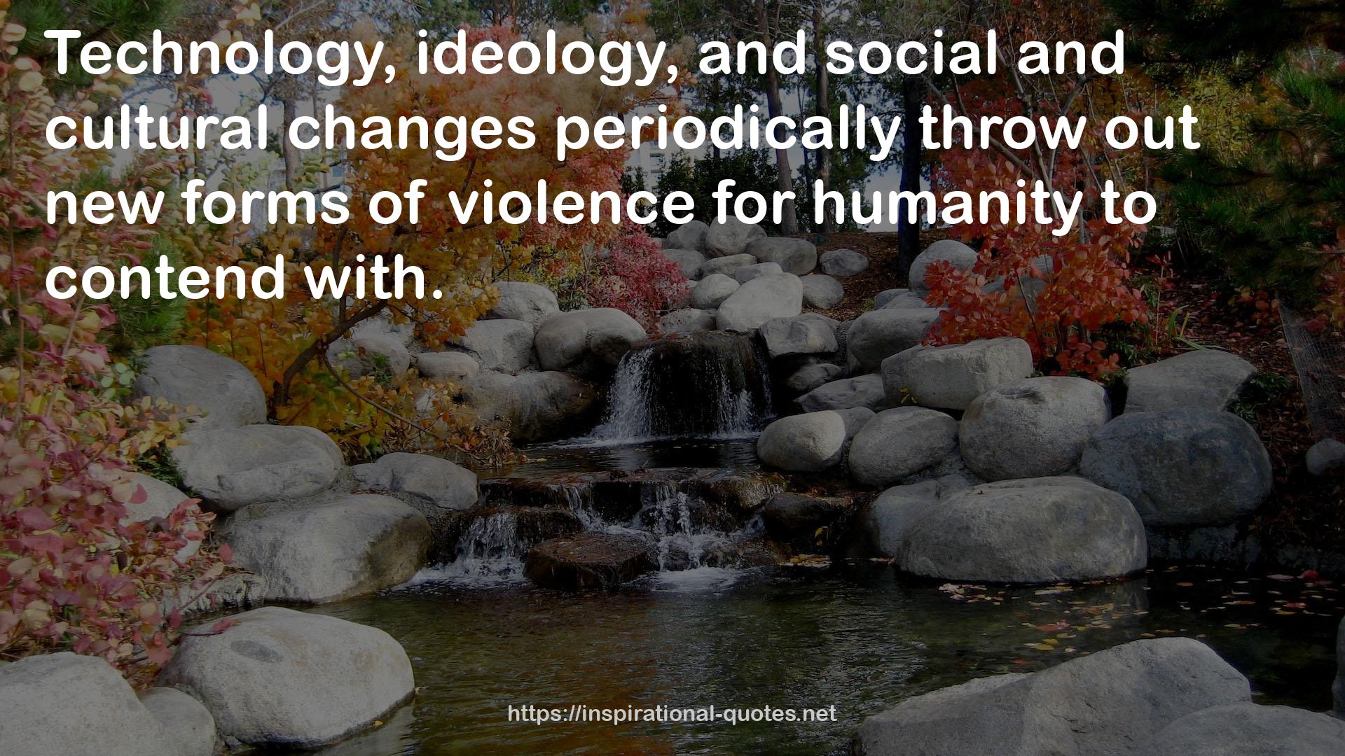 social and cultural changes  QUOTES