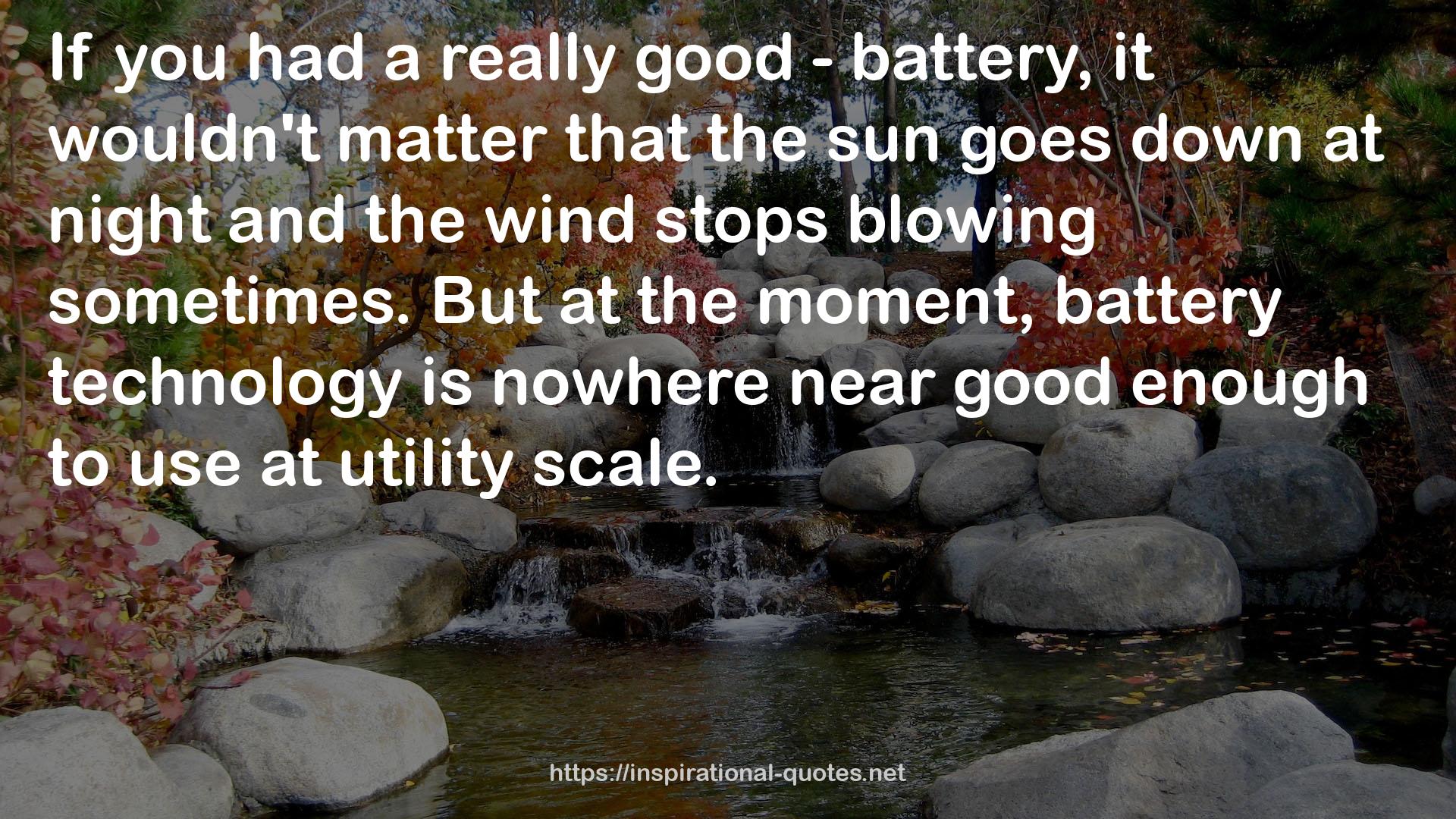 battery  QUOTES