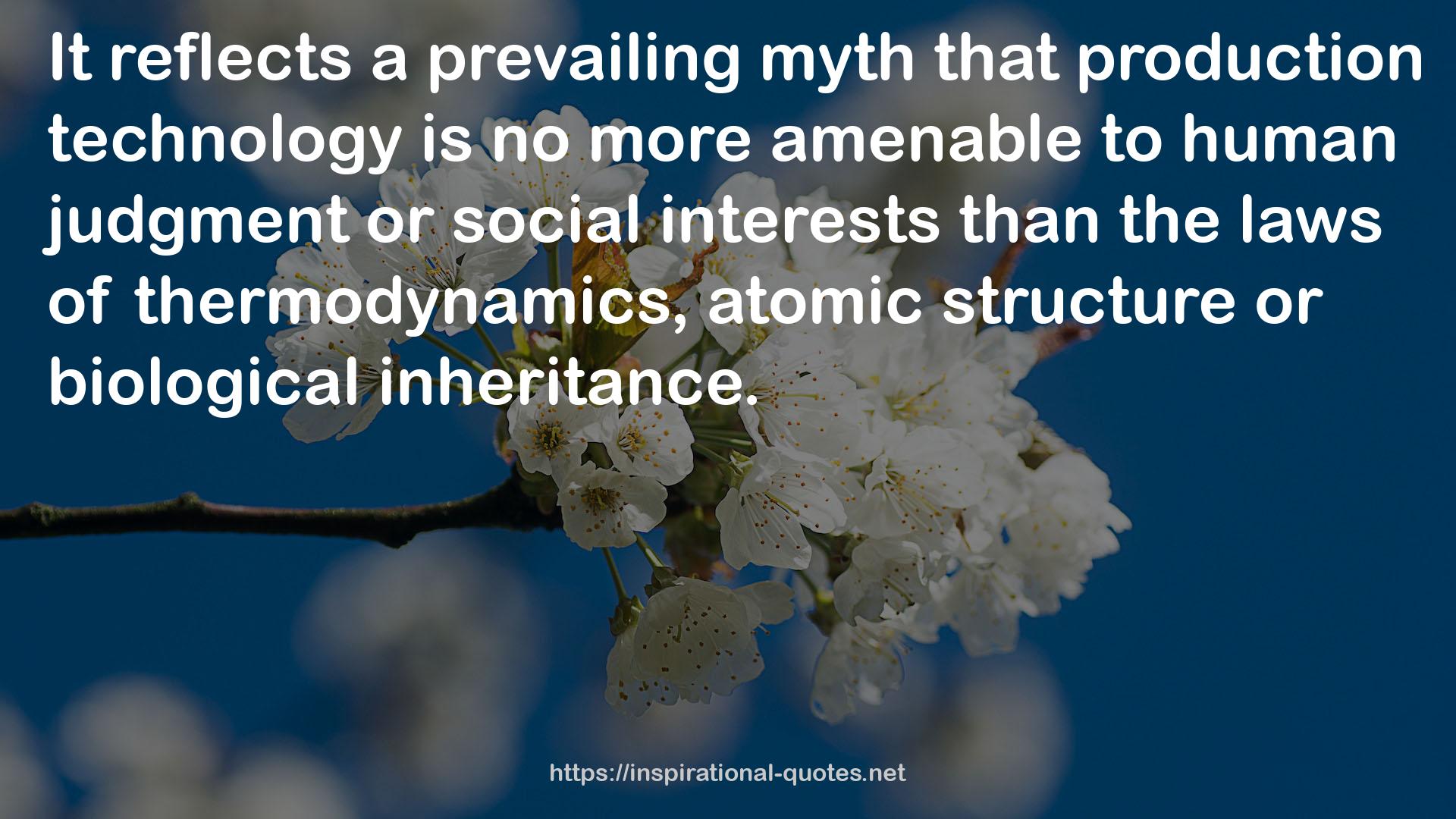 a prevailing myth  QUOTES