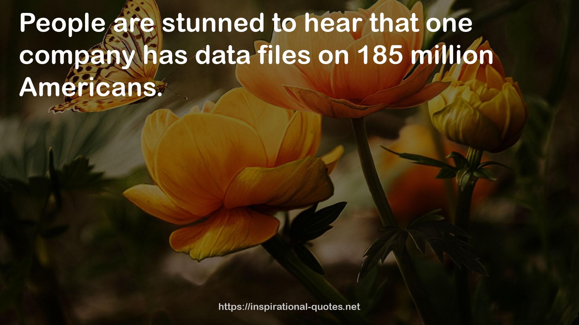 data files  QUOTES