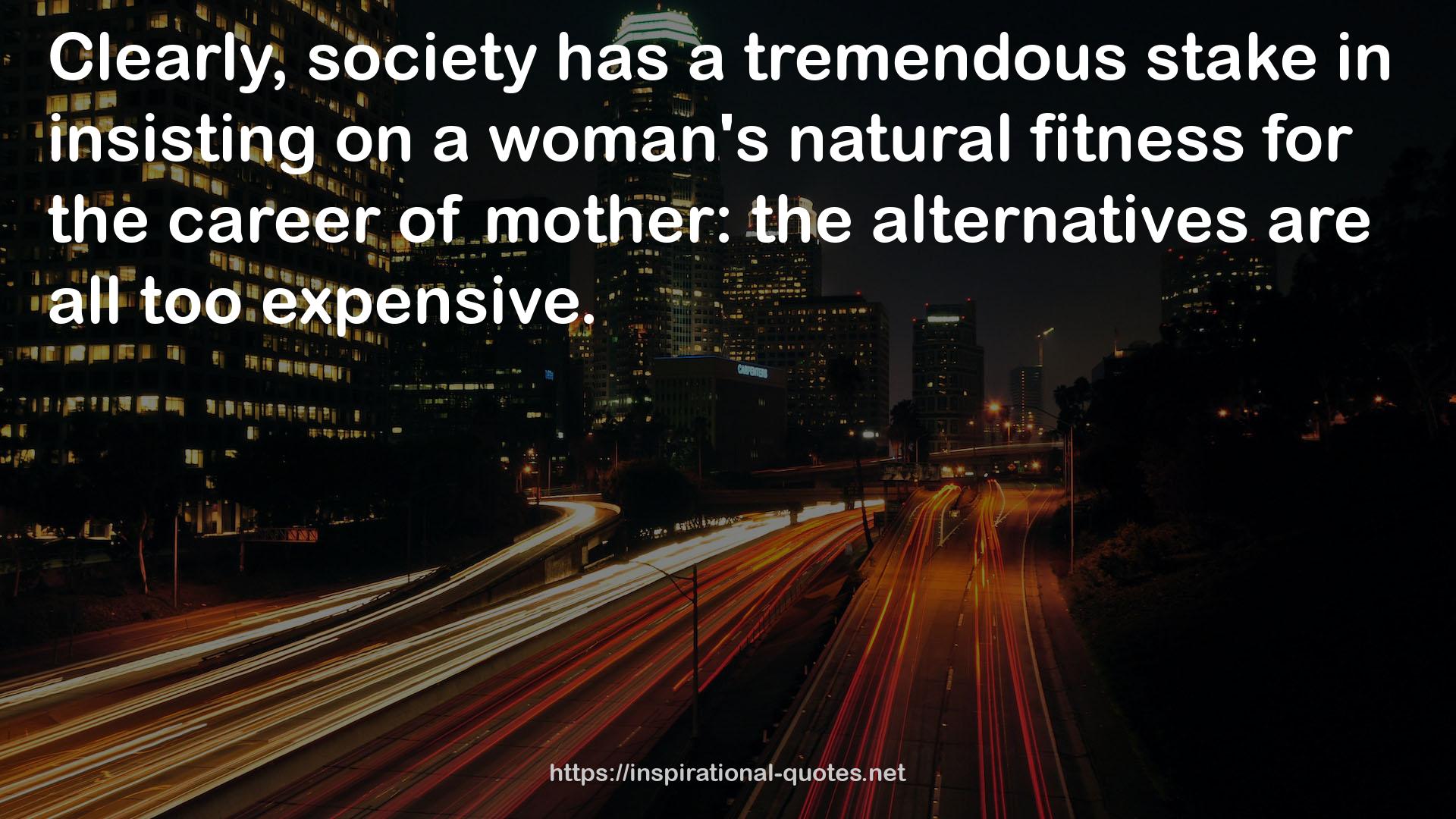 a woman's natural fitness  QUOTES