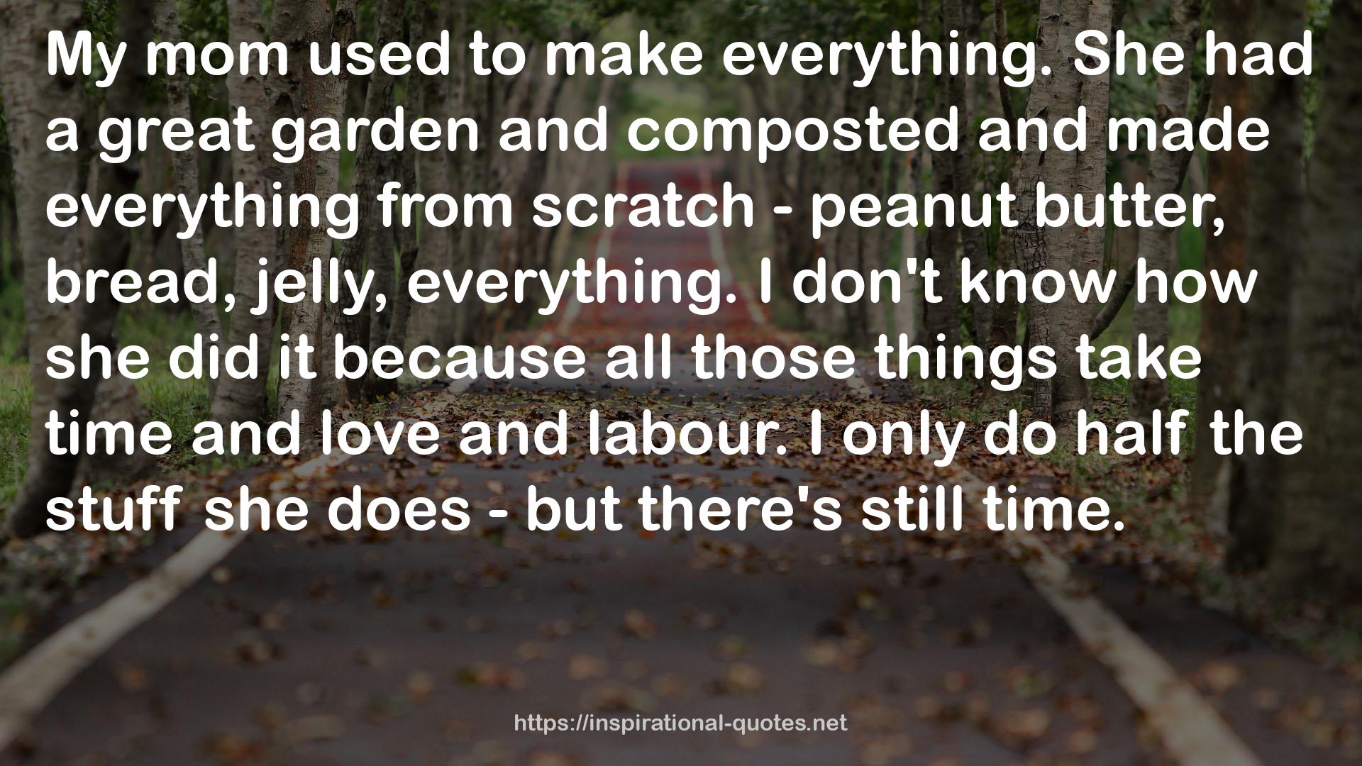 a great garden  QUOTES