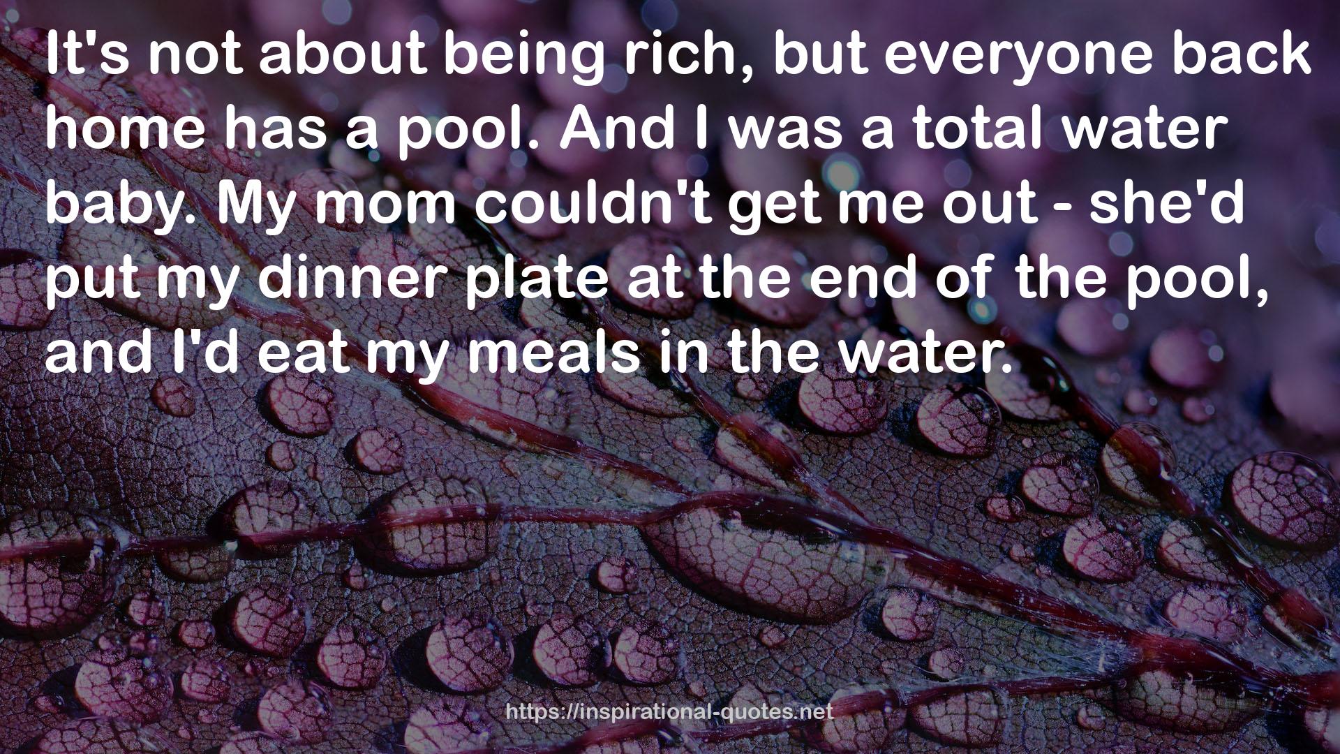 my dinner plate  QUOTES