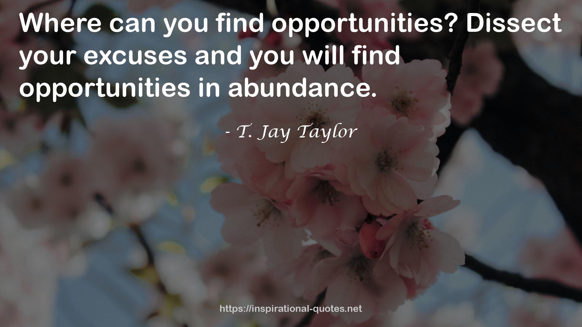 T. Jay Taylor QUOTES