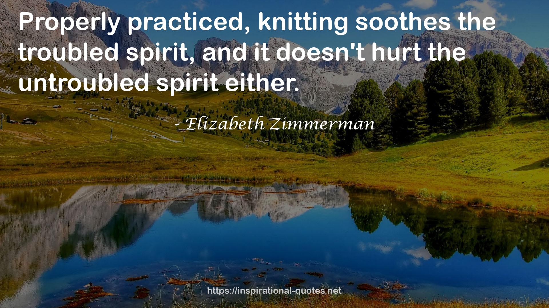 knitting  QUOTES