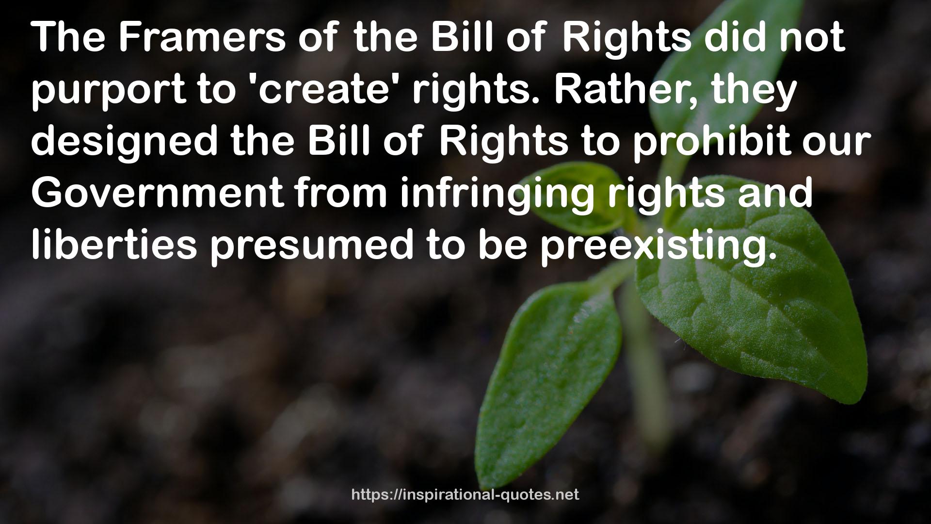 infringing rights  QUOTES