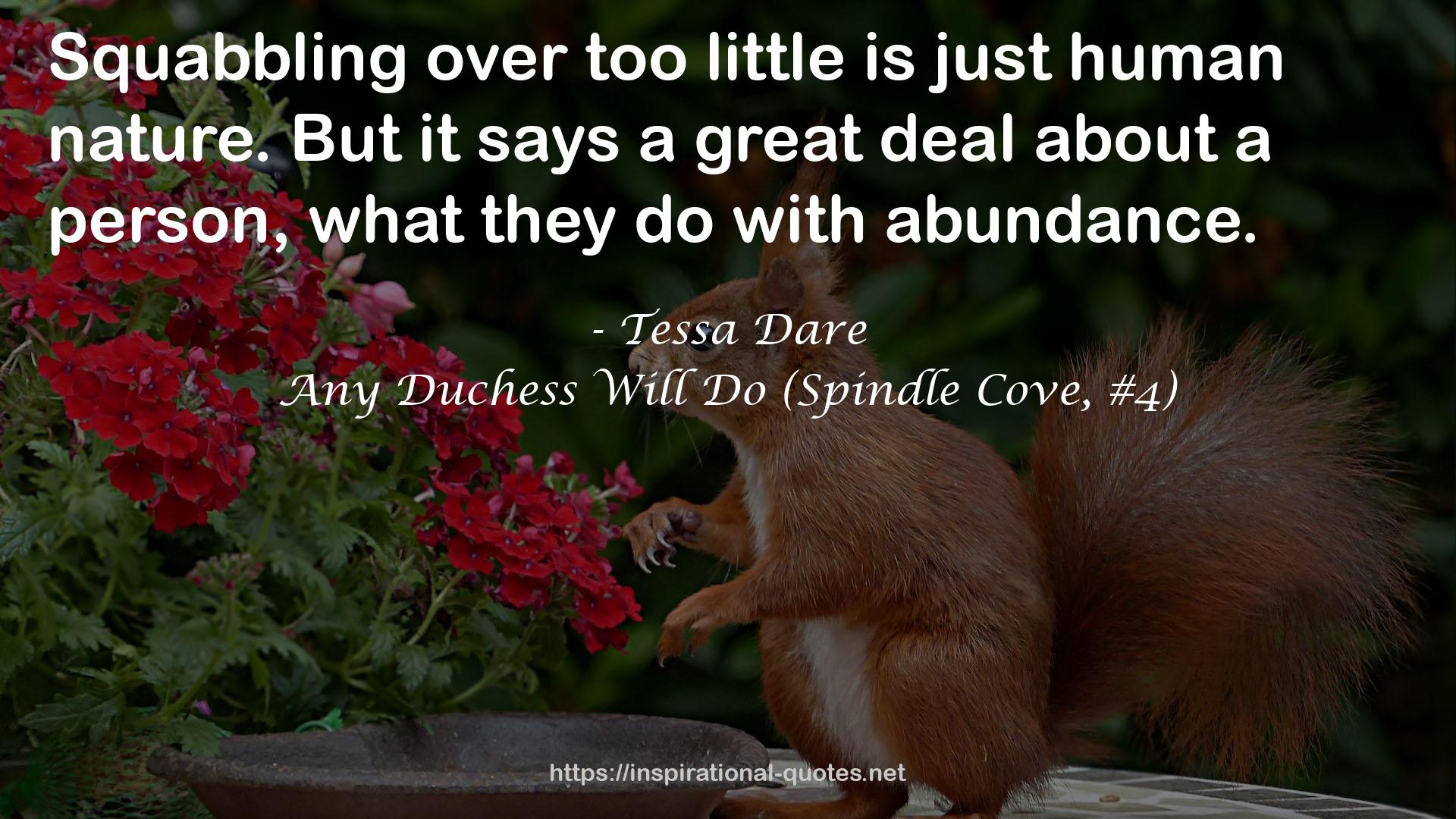 Any Duchess Will Do (Spindle Cove, #4) QUOTES