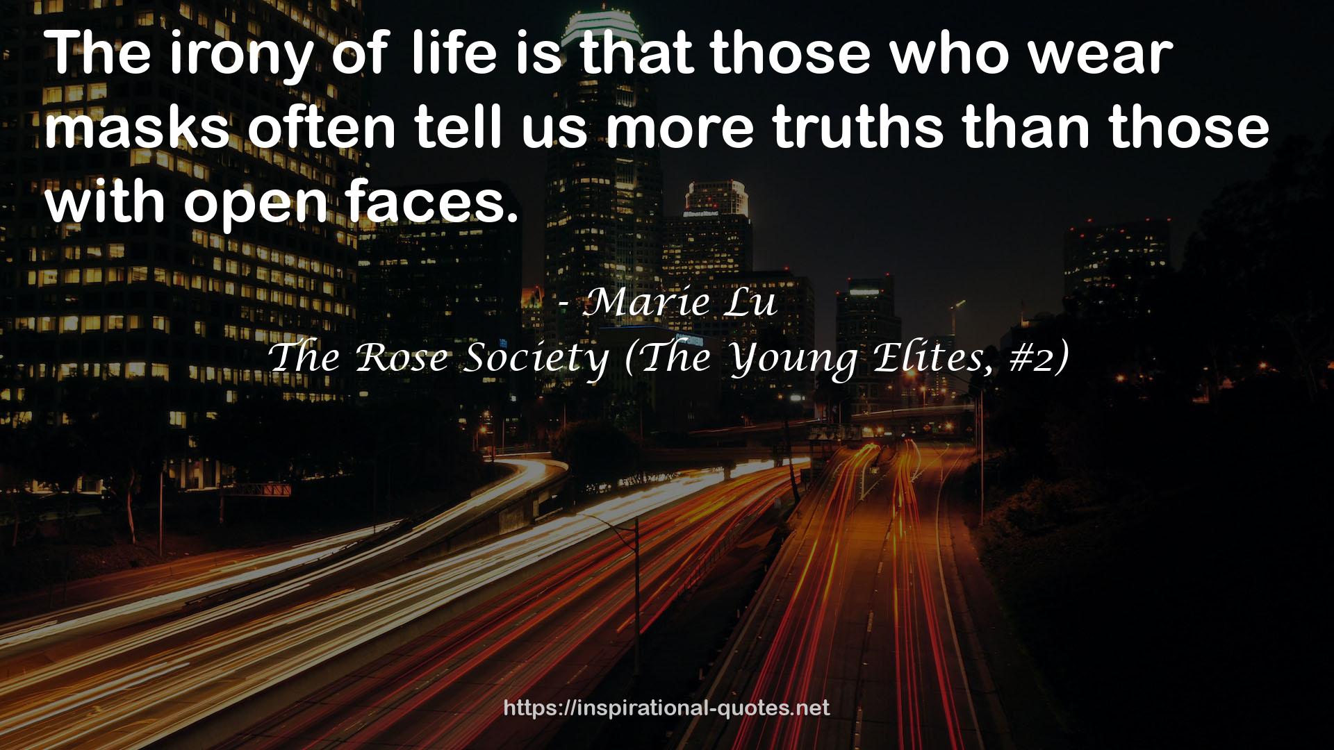 The Rose Society (The Young Elites, #2) QUOTES